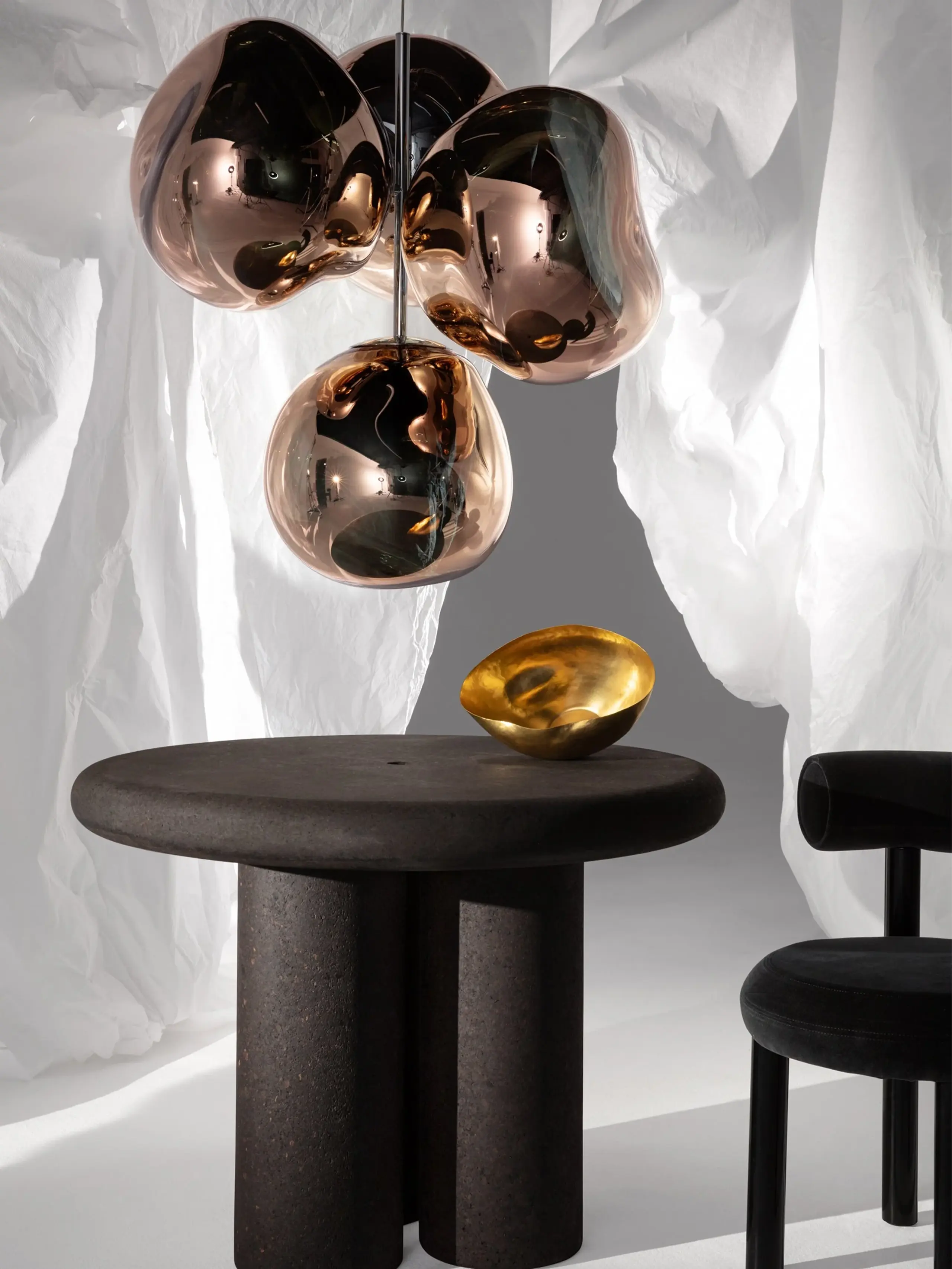 Tom Dixon - Dekoration - Bash Vessel - Matte Gold Small