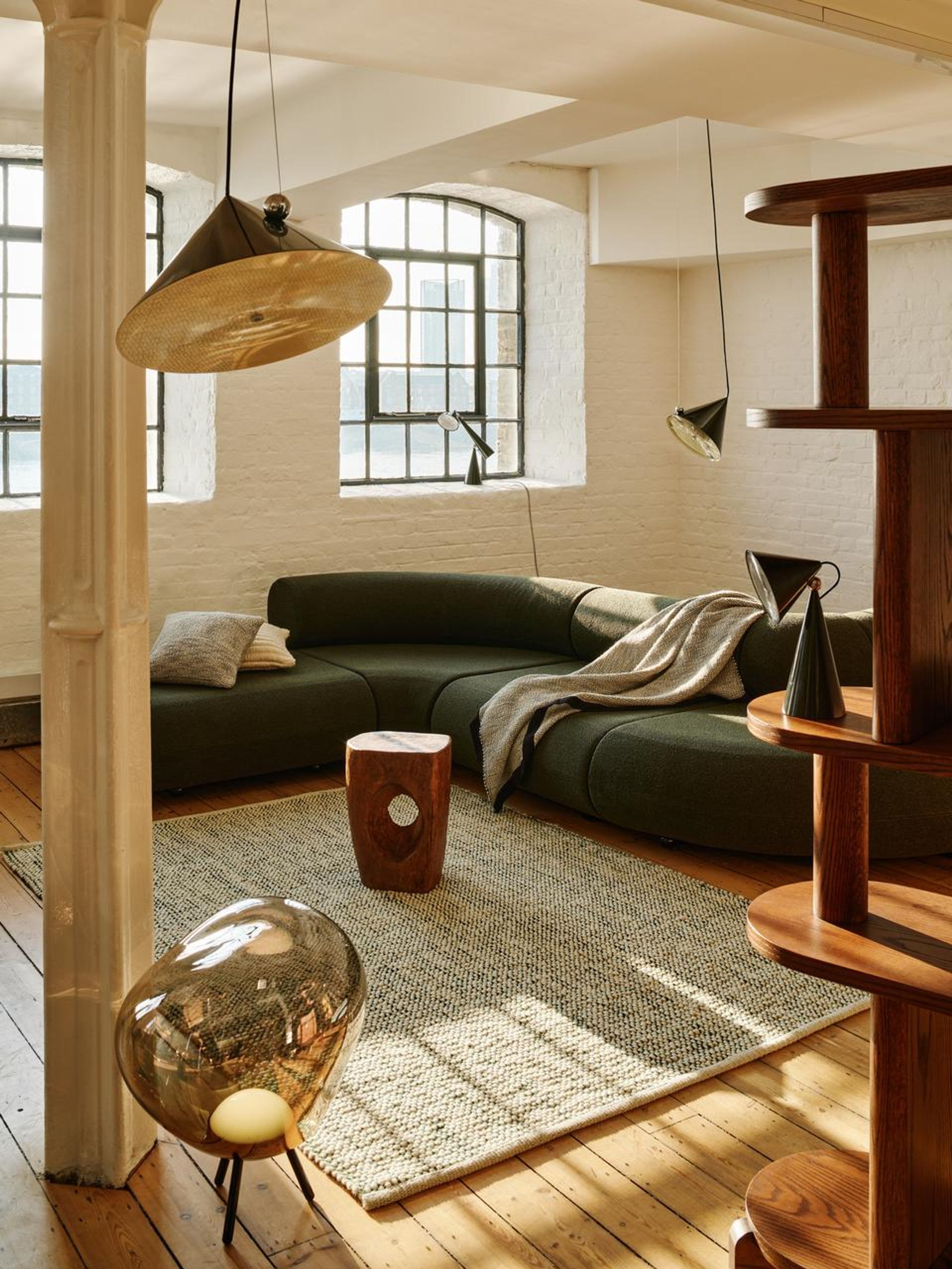 Tom Dixon - Lámpara de pie - Melt Portable Floor/Hanging LED - Bronze / Black