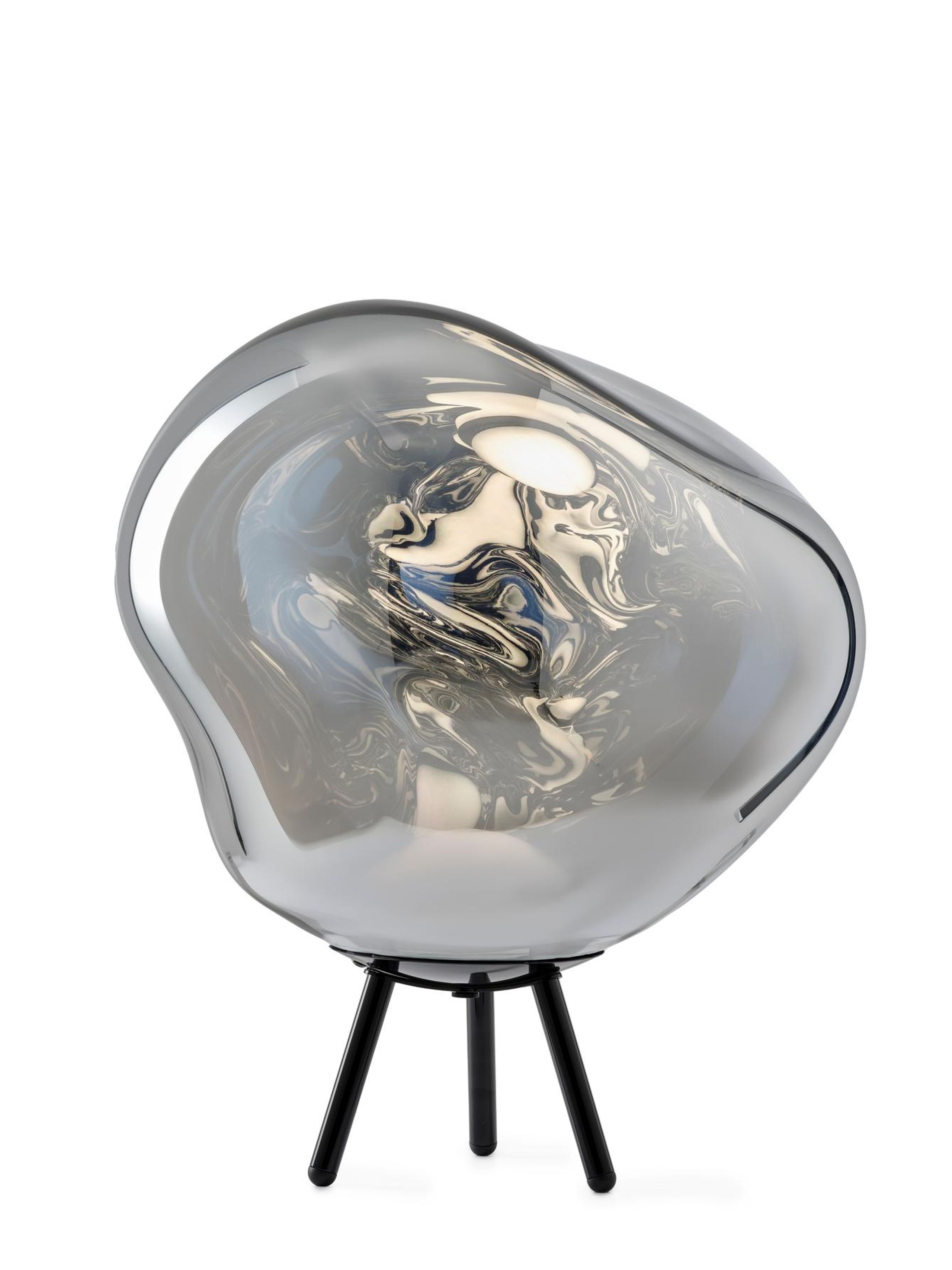 Tom Dixon - Lampa podłogowa - Melt Portable Floor/Hanging LED - Silver / Black
