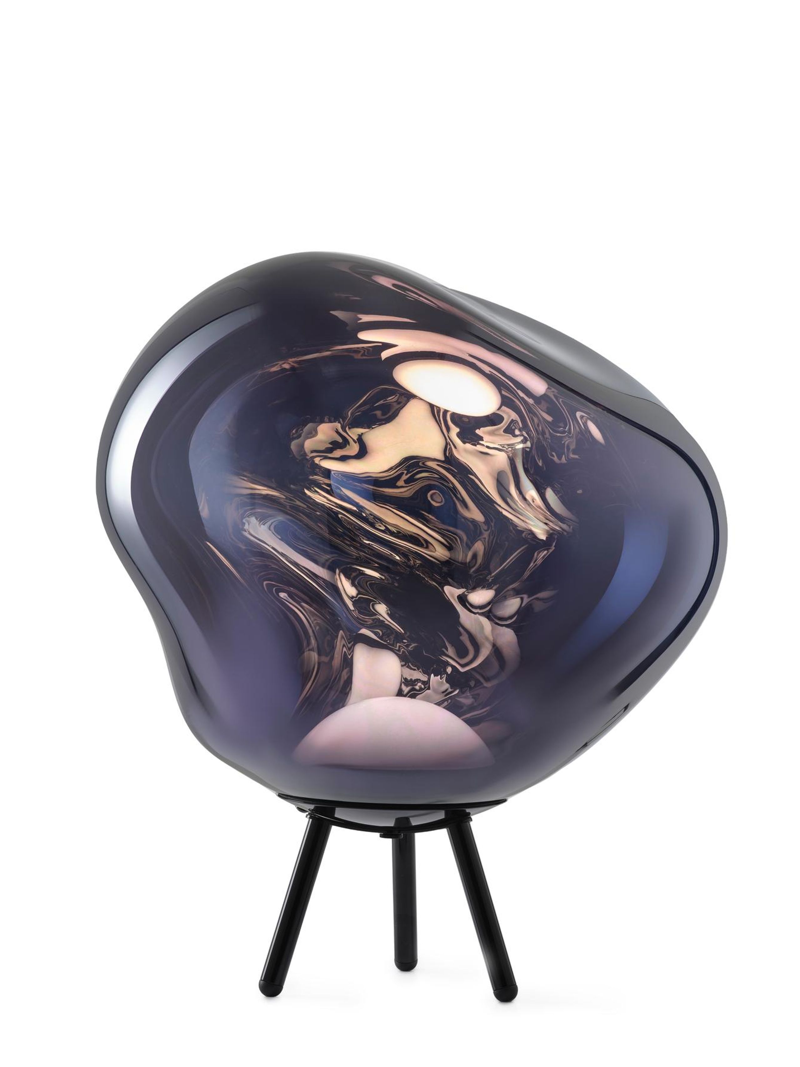 Tom Dixon - Lampada da terra - Melt Portable Floor/Hanging LED - Smoke / Black