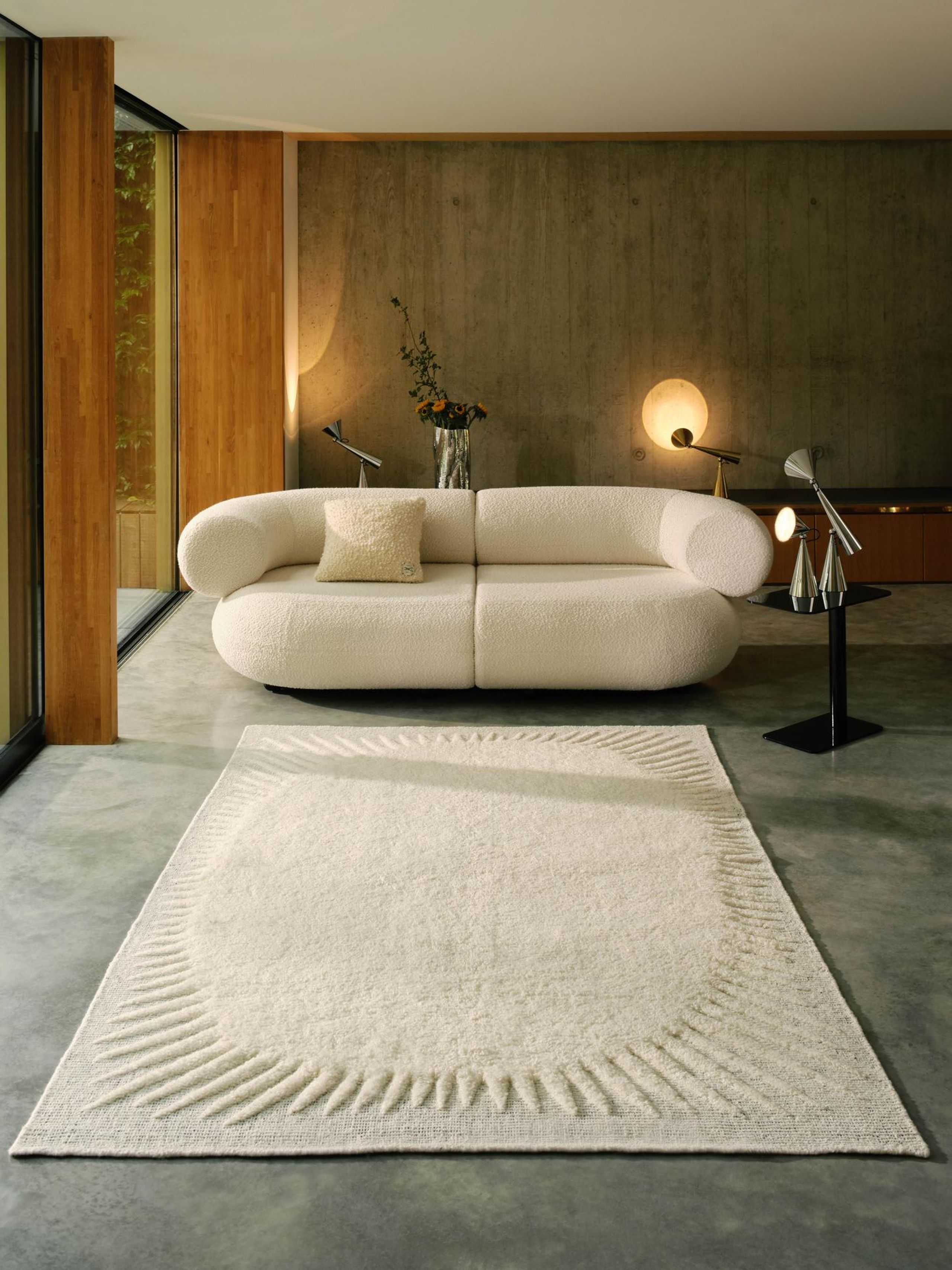 Tom Dixon - Rug - Edgy Rug - White 170x240