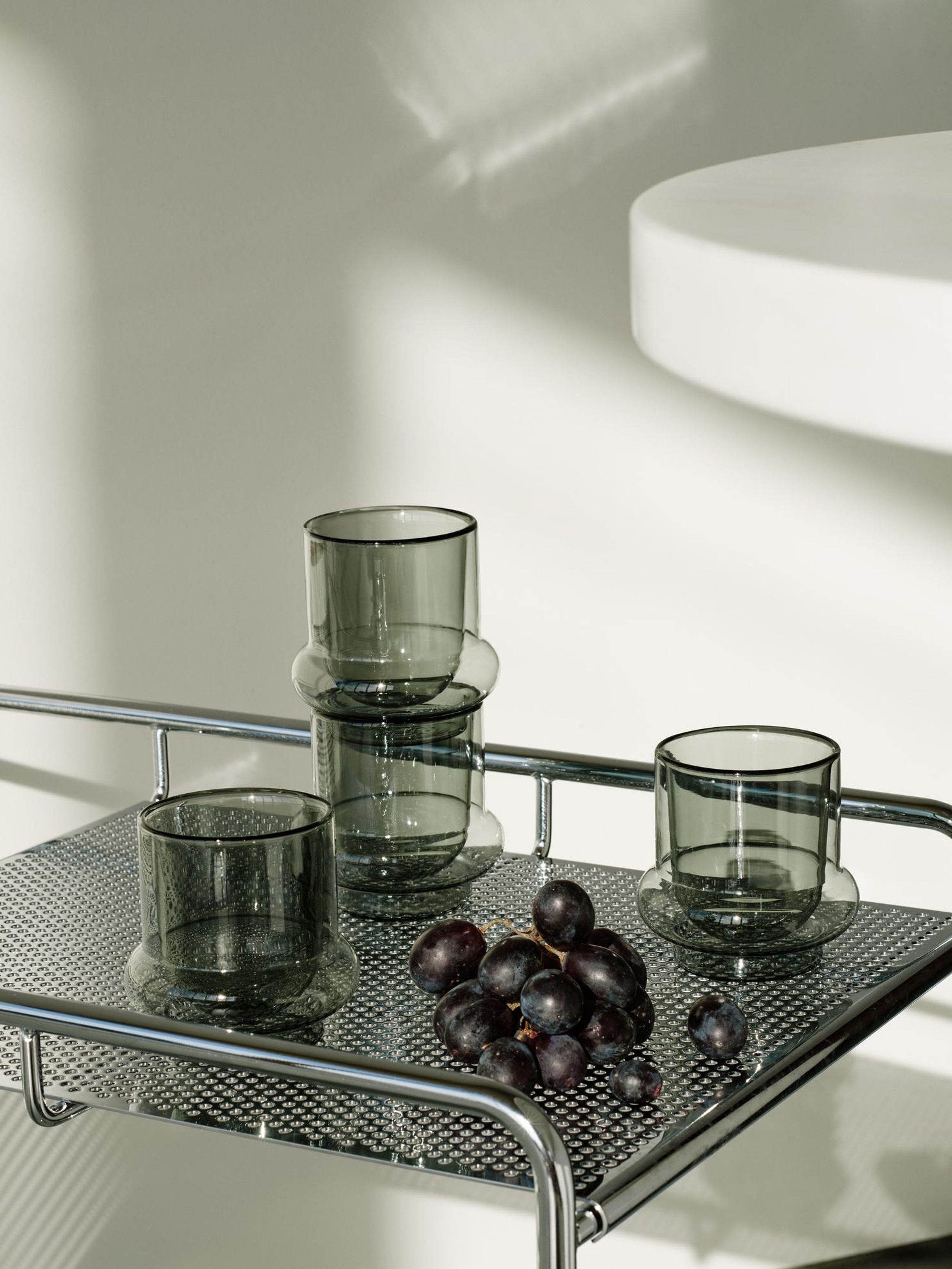 Tom Dixon - Cup - Bump Coffee Cups X 2 - Grey / Green - 2 pcs