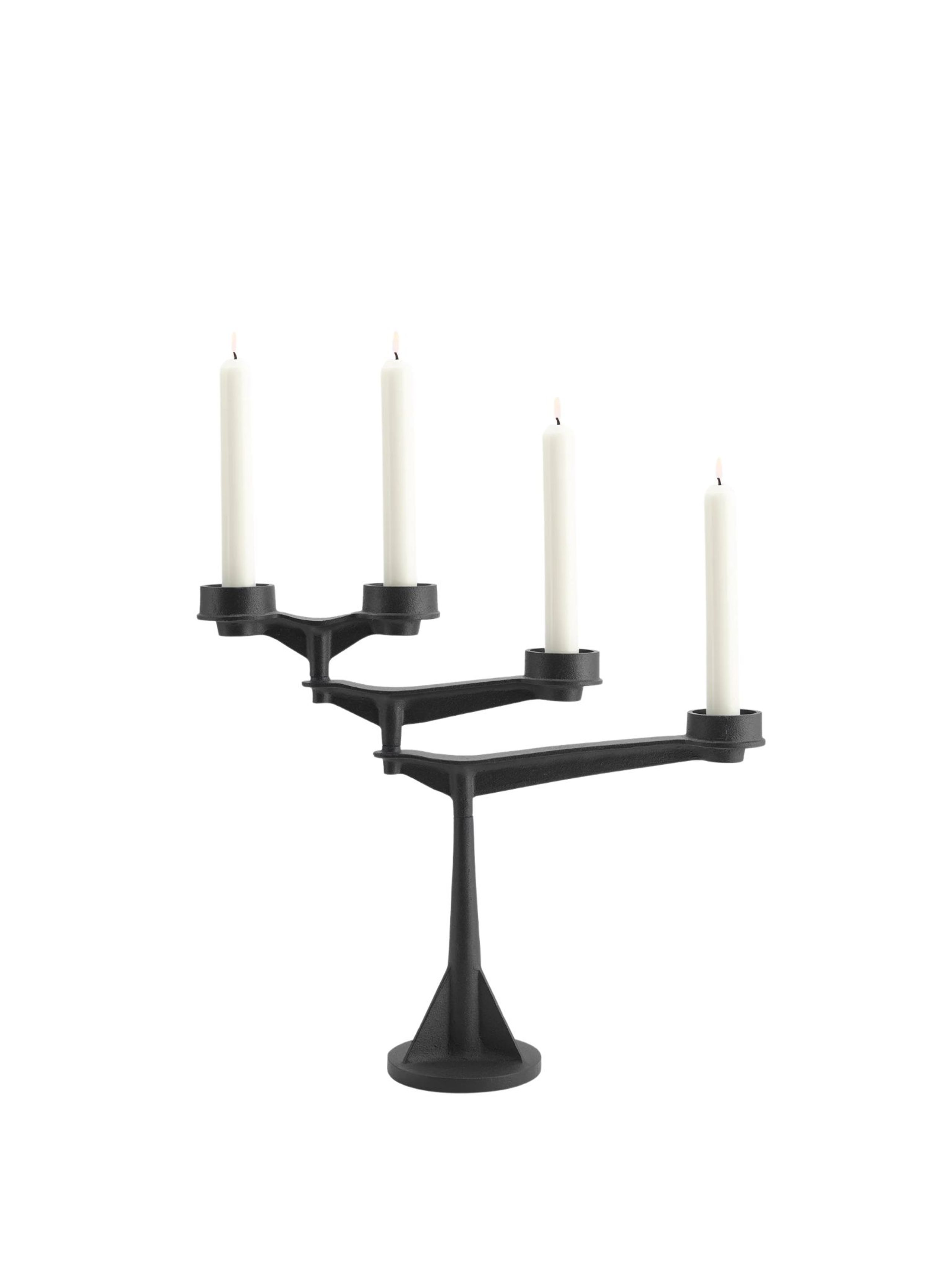 Tom Dixon - Candle holder - Spin Mini Candelabra - Black