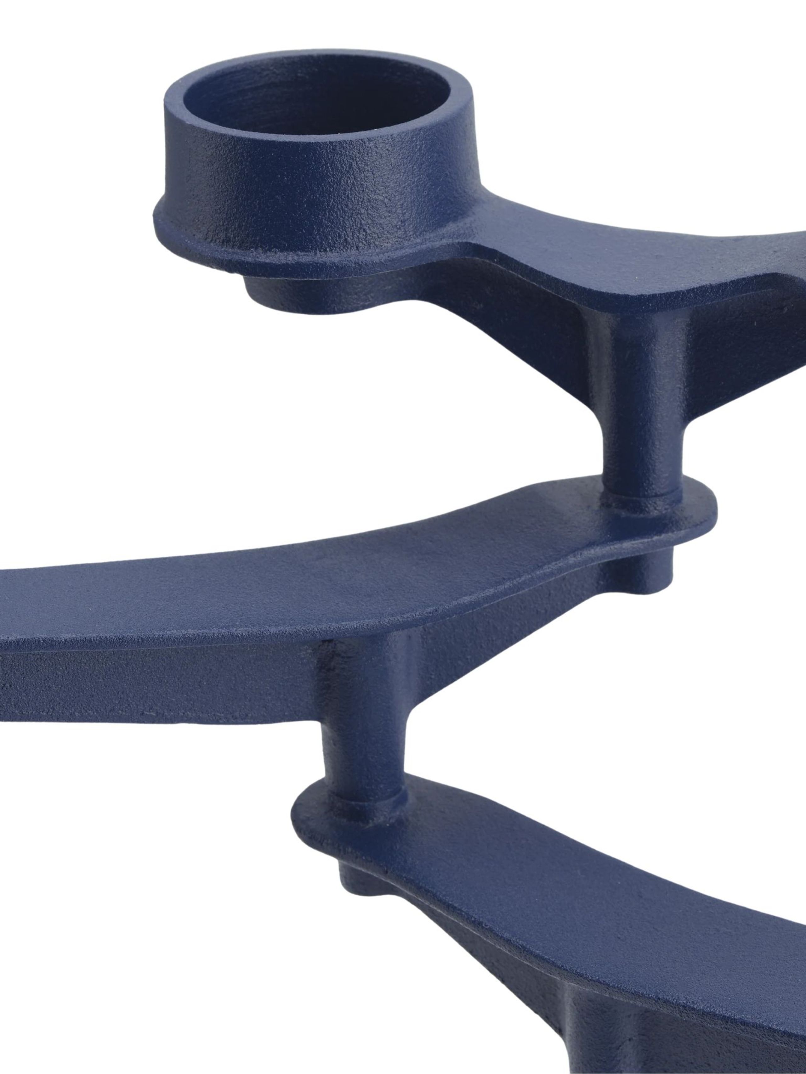 Tom Dixon - Kaarshouder - Spin Mini Candelabra - Blue