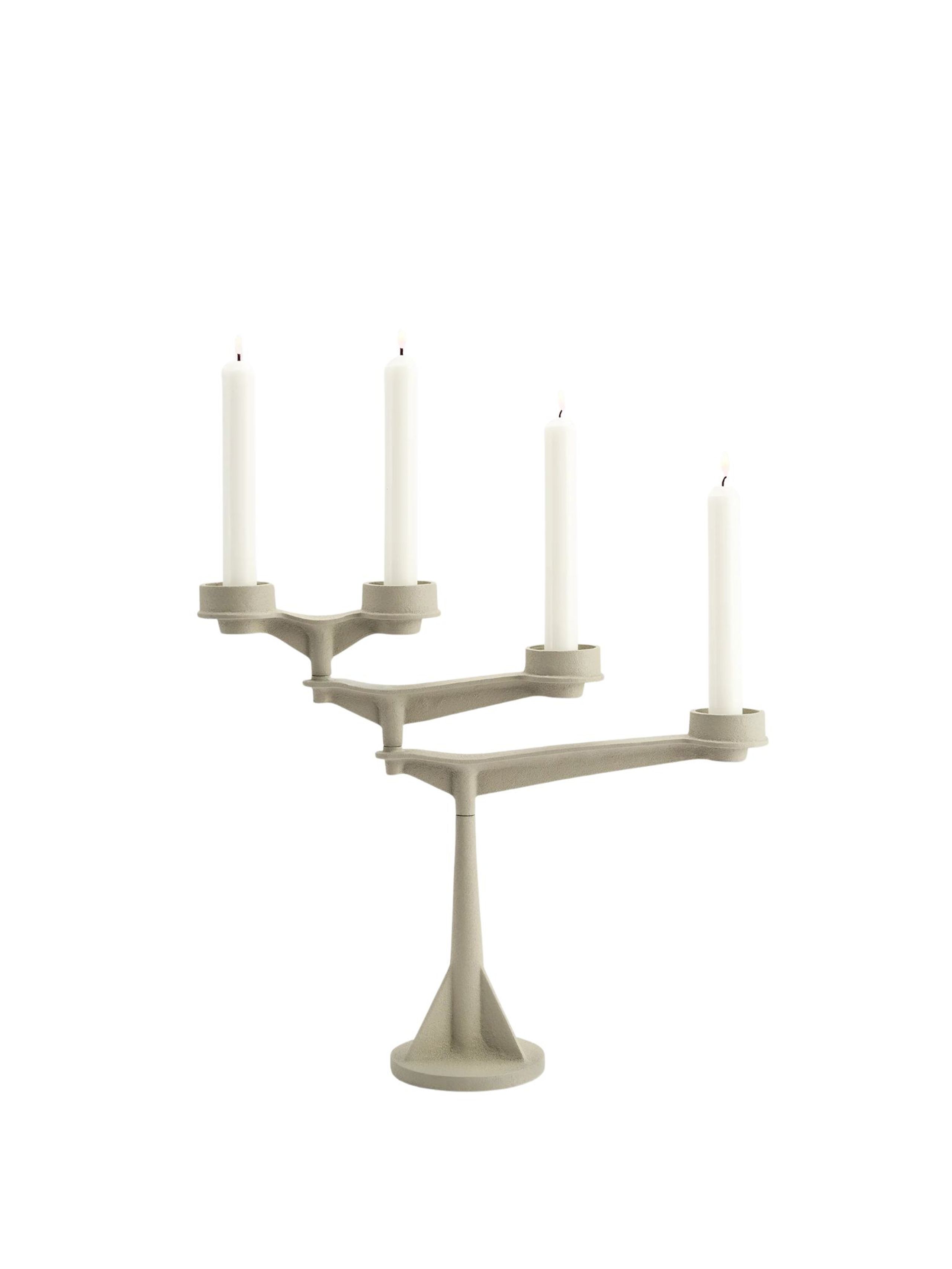 Tom Dixon - Kaarshouder - Spin Mini Candelabra - Putty