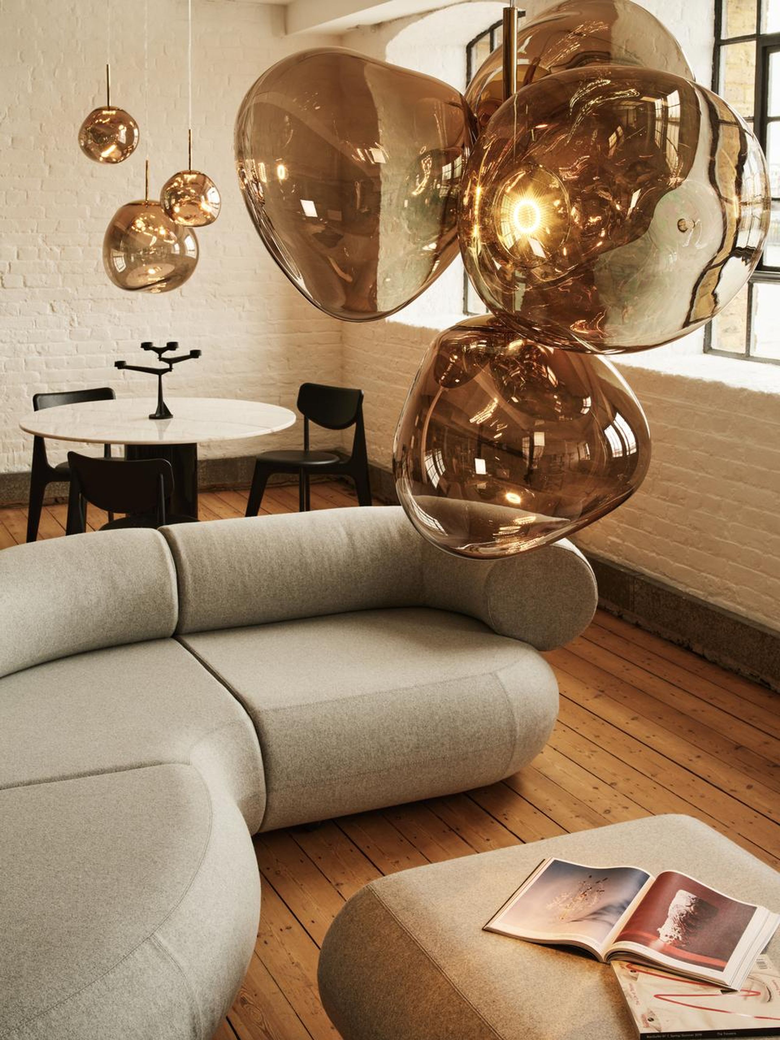 Tom Dixon - Pendant Lamp - Melt Pendant Mini LED - Mirrored Bronze