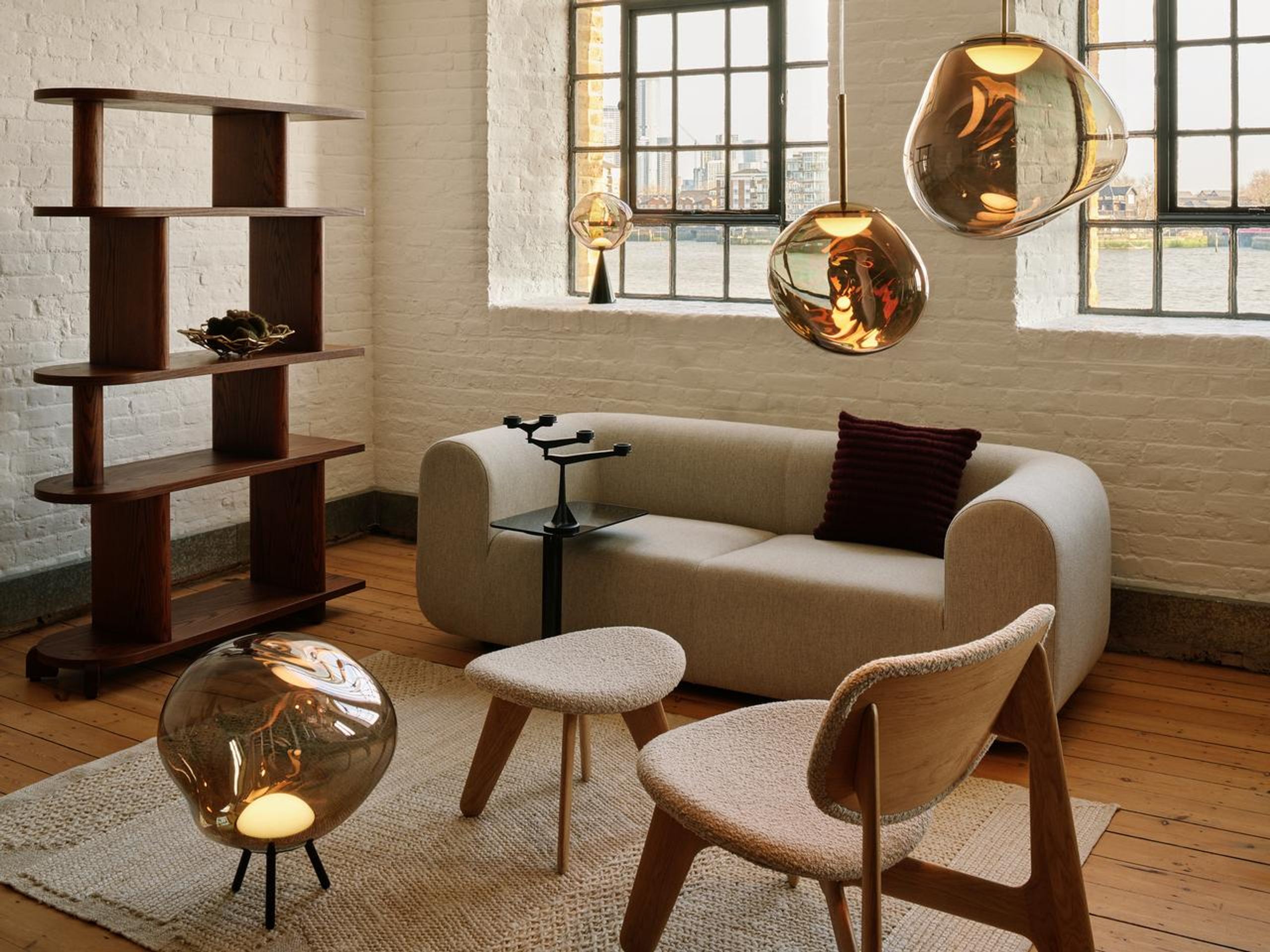 Tom Dixon - Pendant Lamp - Melt Pendant Mini LED - Mirrored Bronze