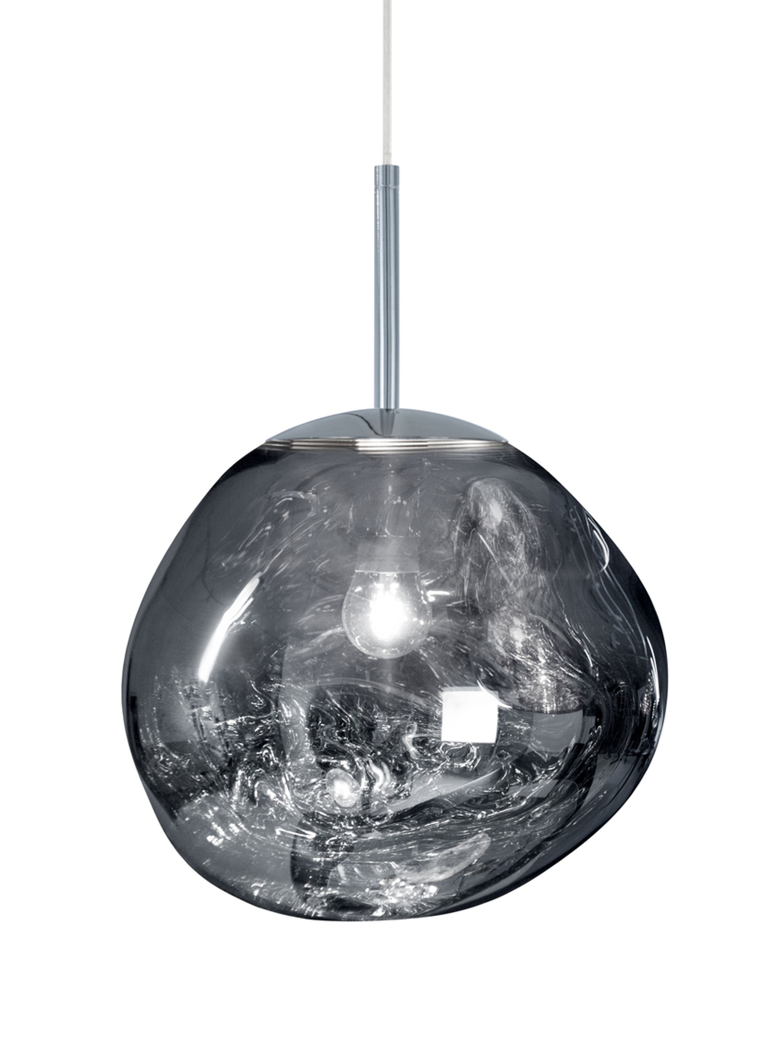 Tom Dixon - Lampa wisząca - Melt Pendant Mini LED - Mirrored Silver