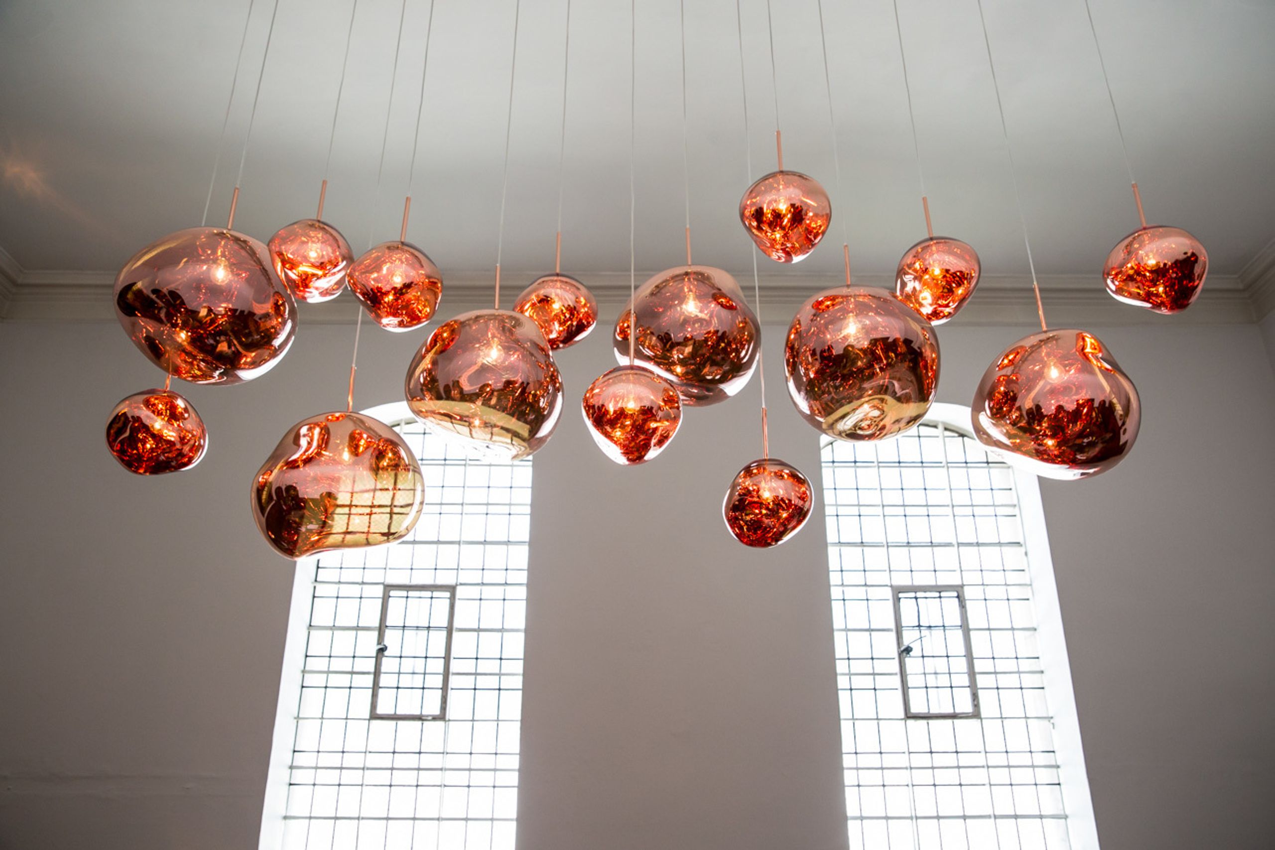 Tom Dixon - Pendant lamp - Melt Pendant Mini - Mirrored Bronze