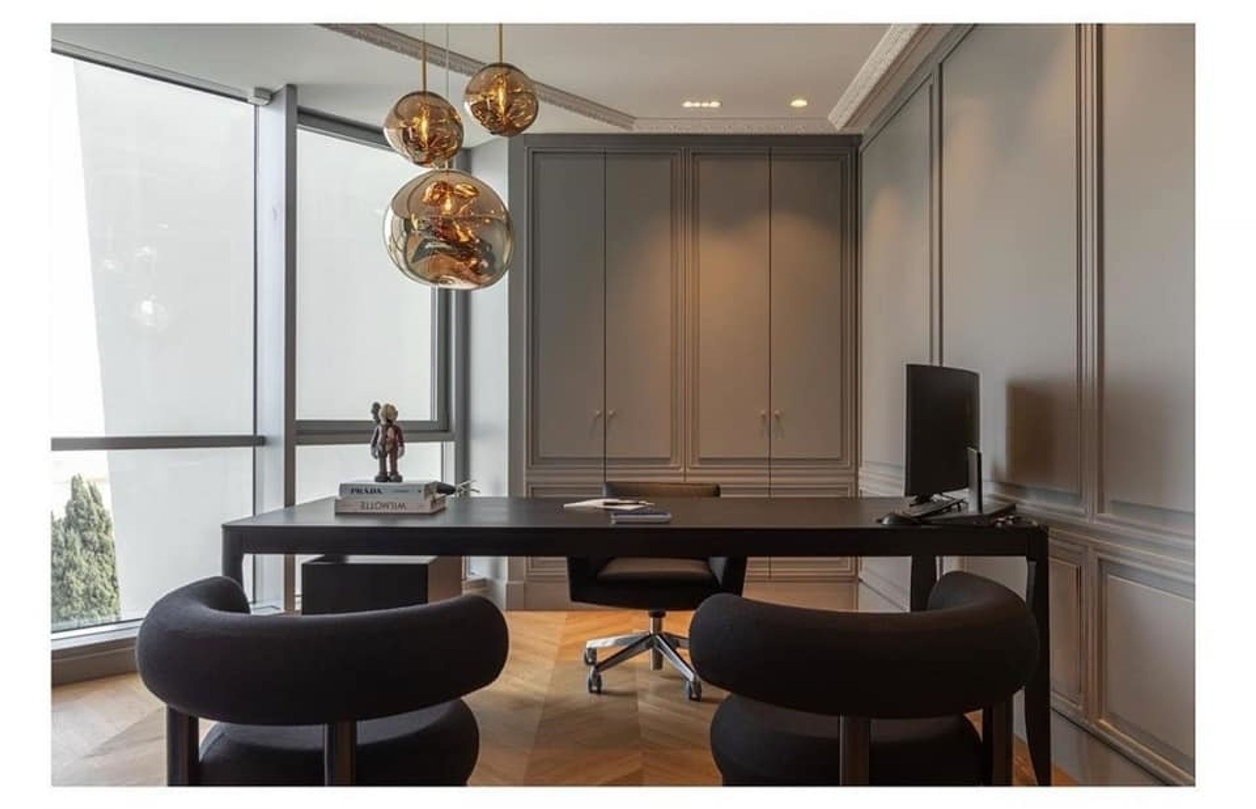 Tom Dixon - Pendant lamp - Melt Pendant Mini - Mirrored Bronze