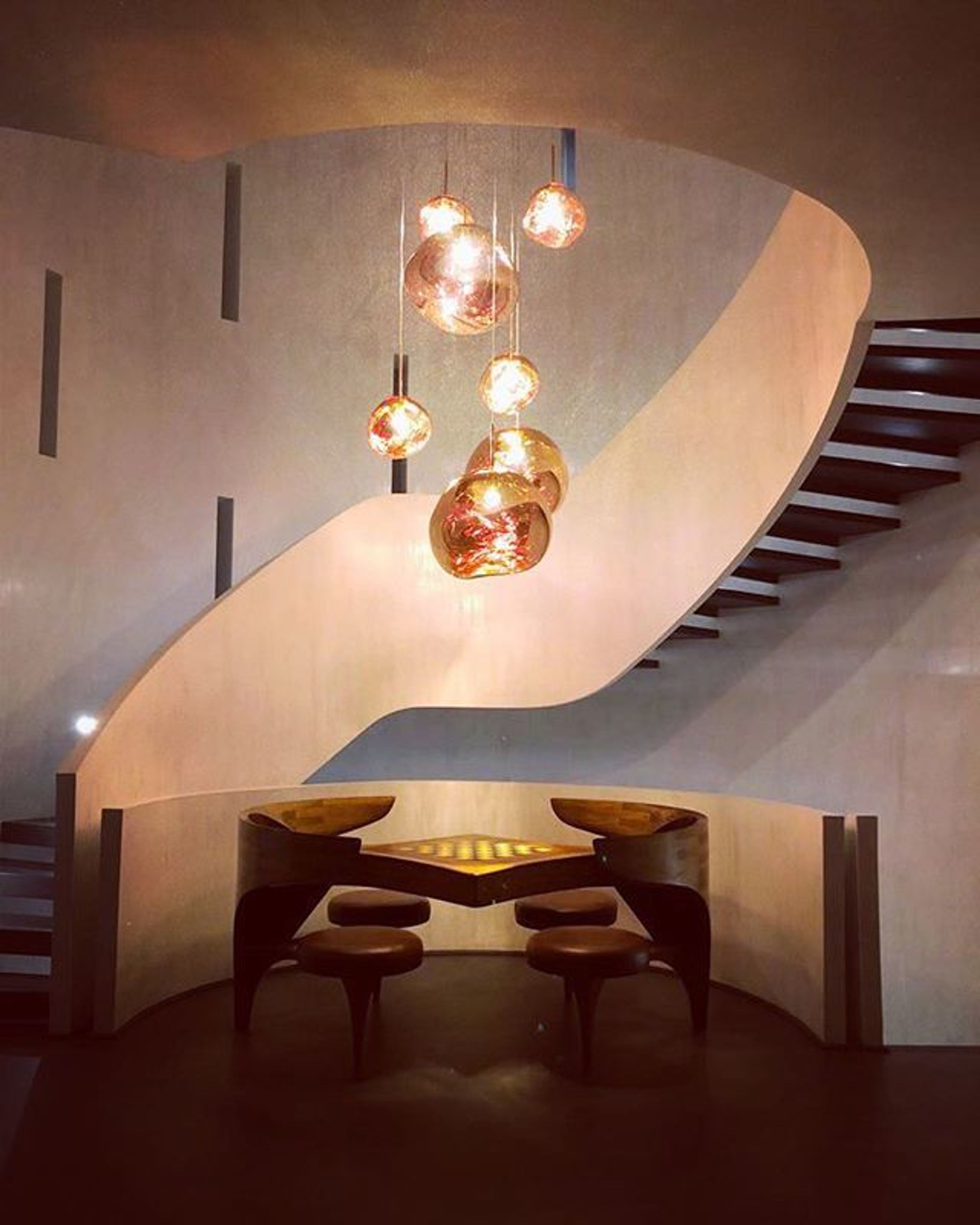 Tom Dixon - Lampa wisząca - Melt Pendant Mini - Mirrored Smoke