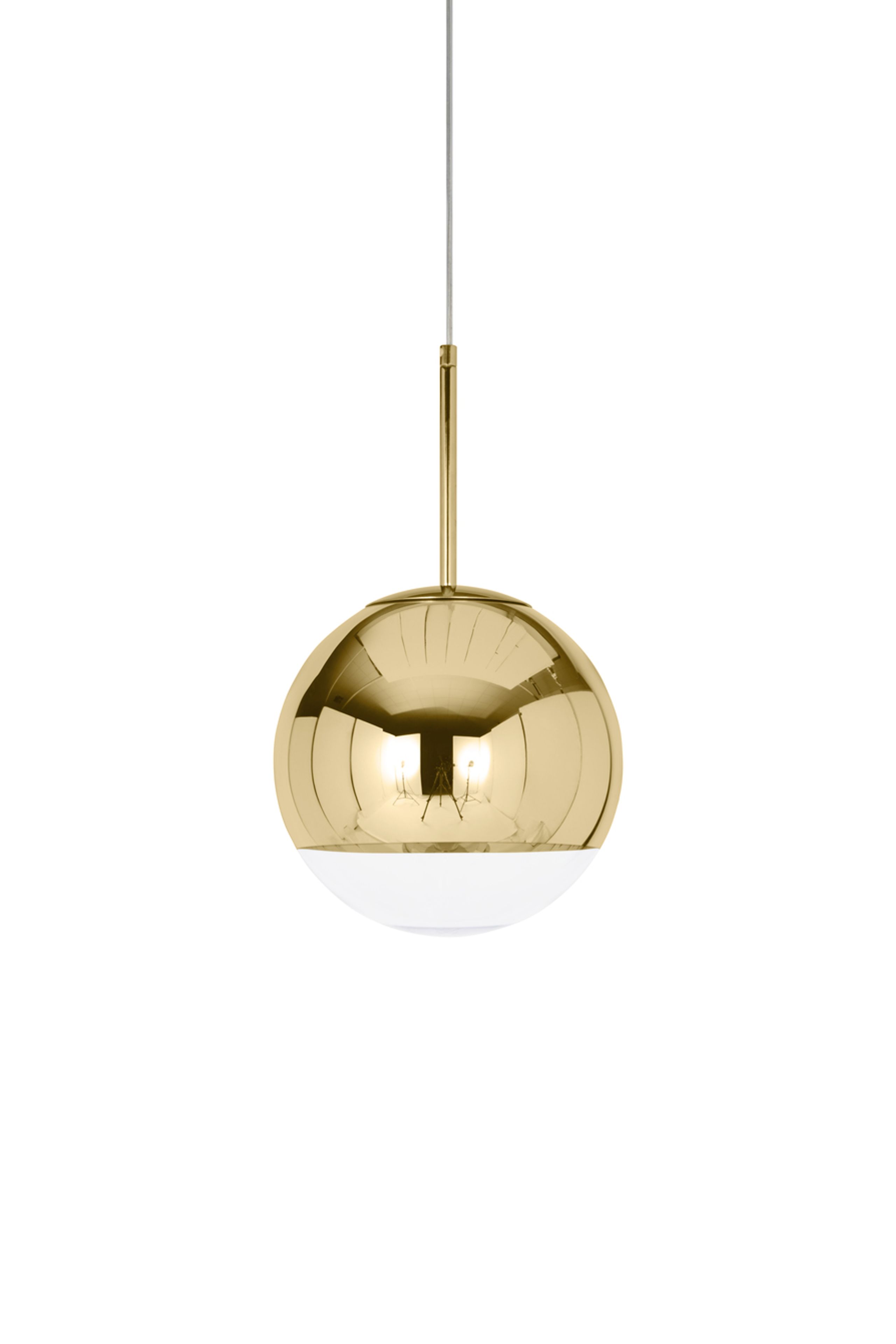 Tom Dixon - Pendant Lamp - Mirror Ball Pendant LED - Mirrored Gold 25