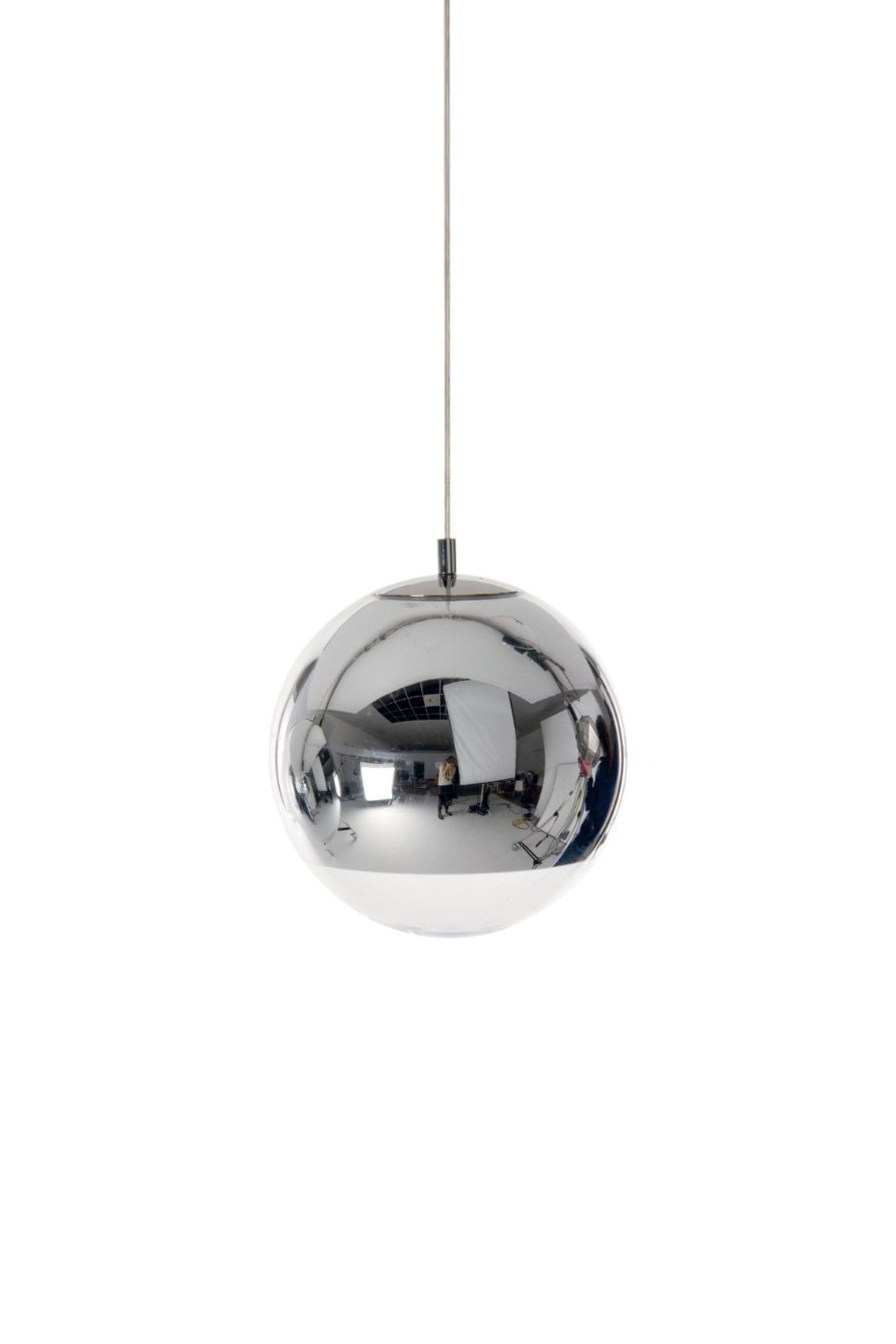 Tom Dixon - Pendelleuchte - Mirror Ball Pendant LED - Mirrored Silver 25
