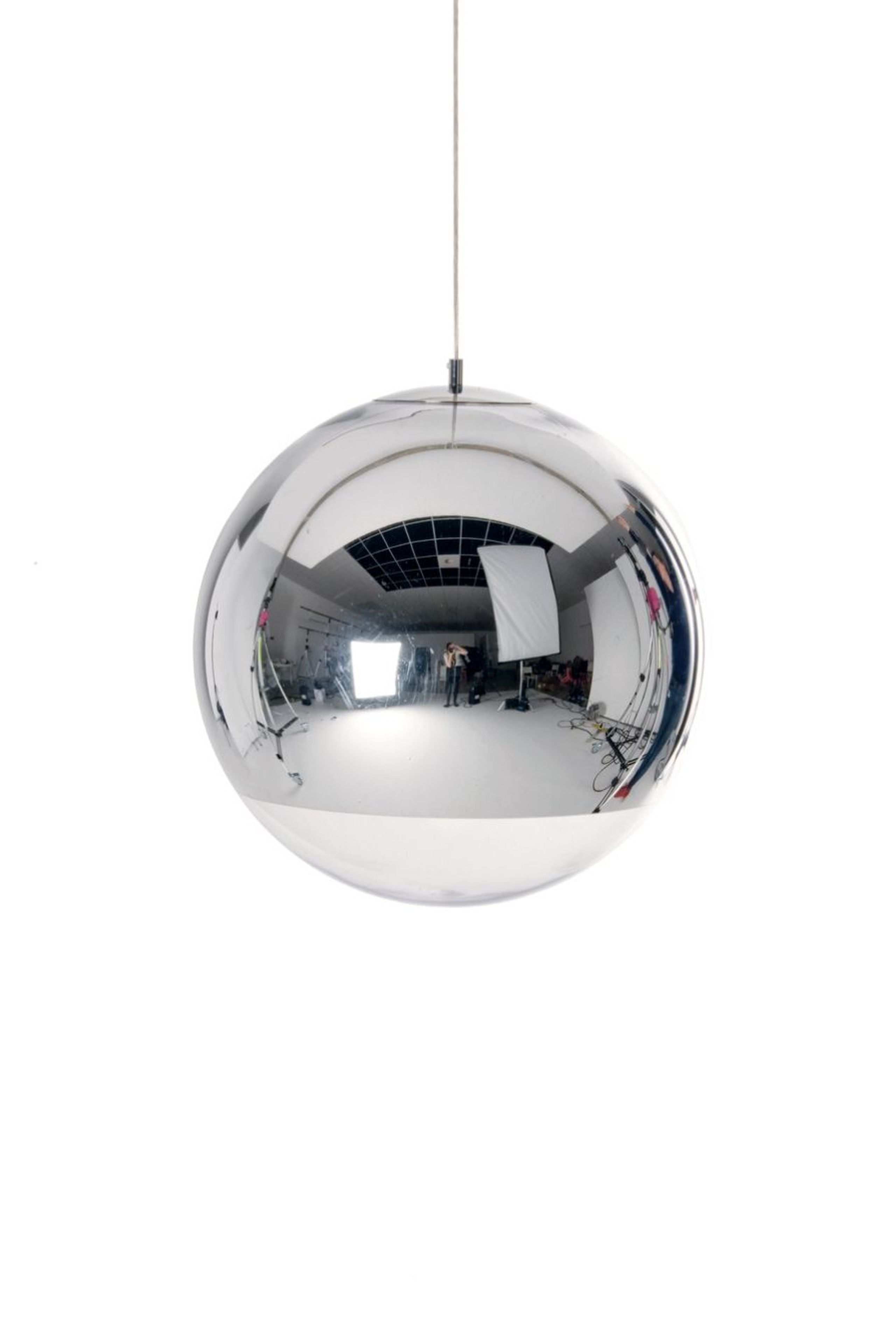 Tom Dixon - Pendelleuchte - Mirror Ball Pendant LED - Mirrored Silver 50