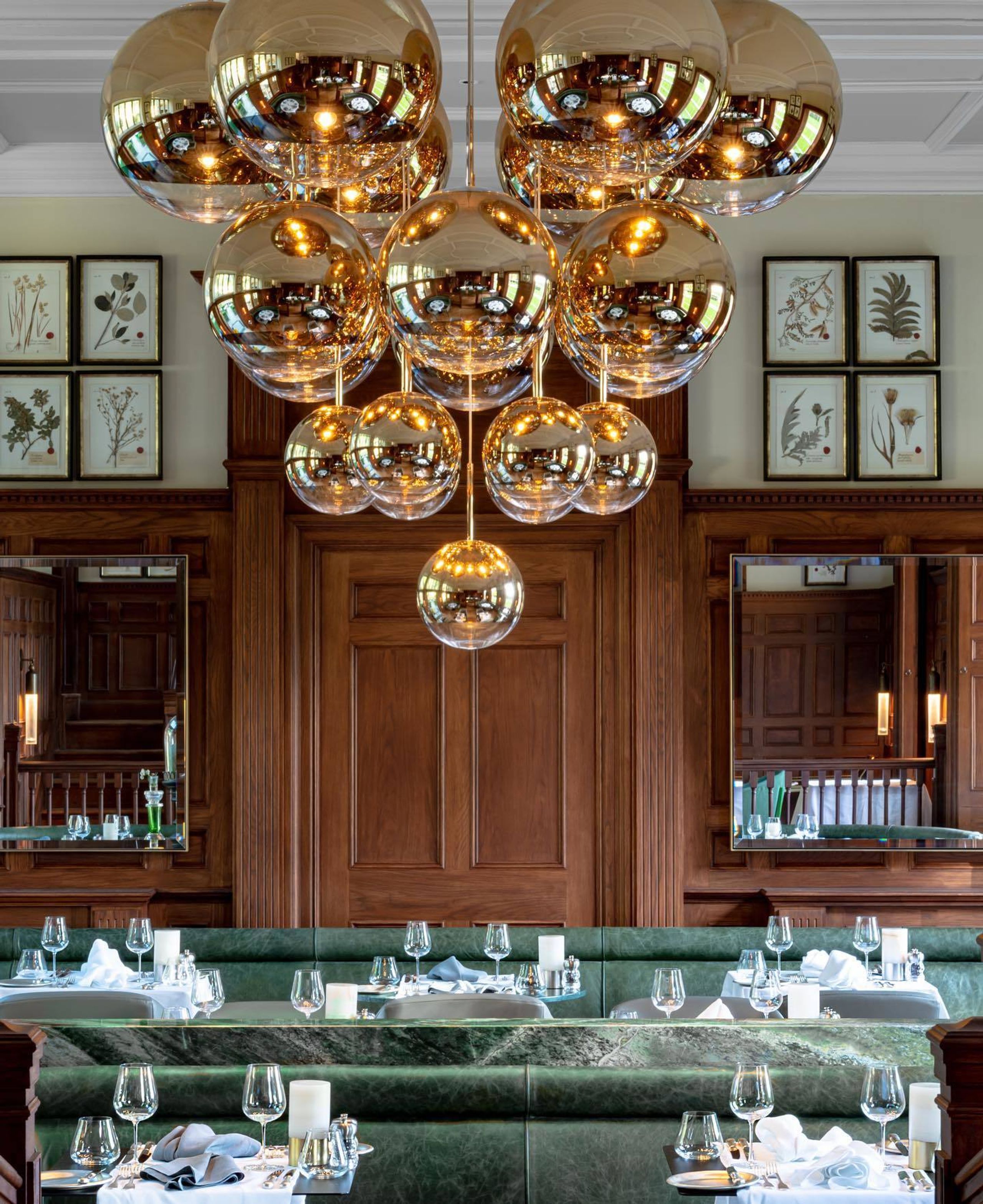 Tom Dixon - Pendelleuchte - Mirror Ball Pendant LED - Mirrored Silver 50