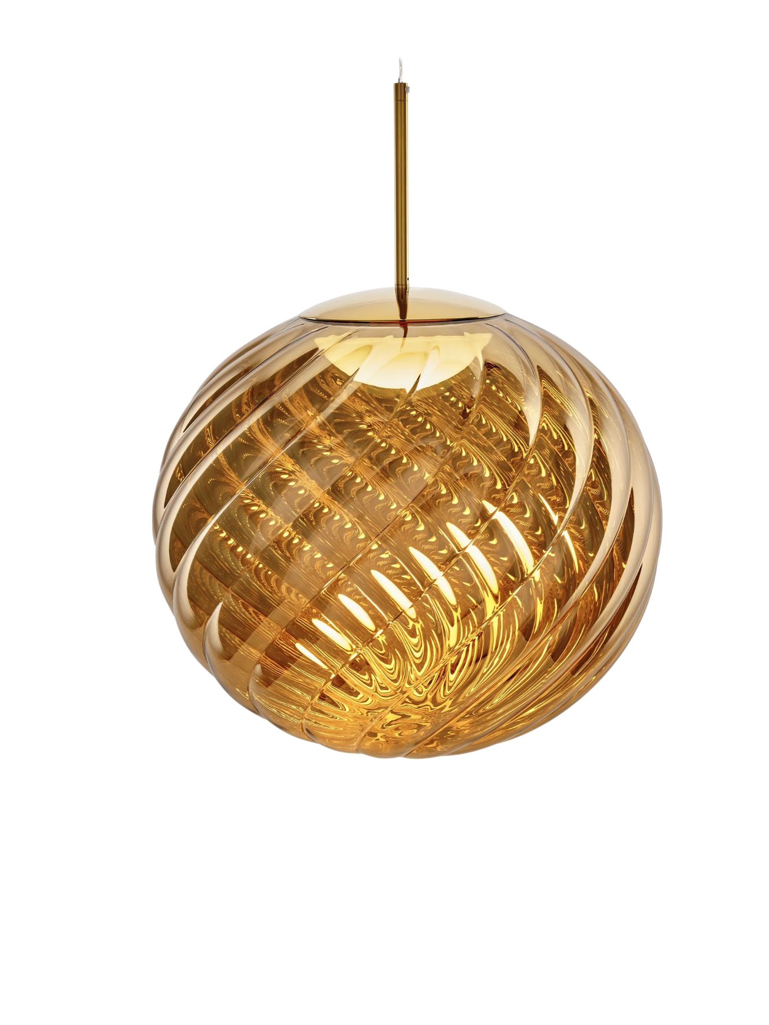 Tom Dixon - Pendel - Whirl Pendant Led - Mirrored Gold 45