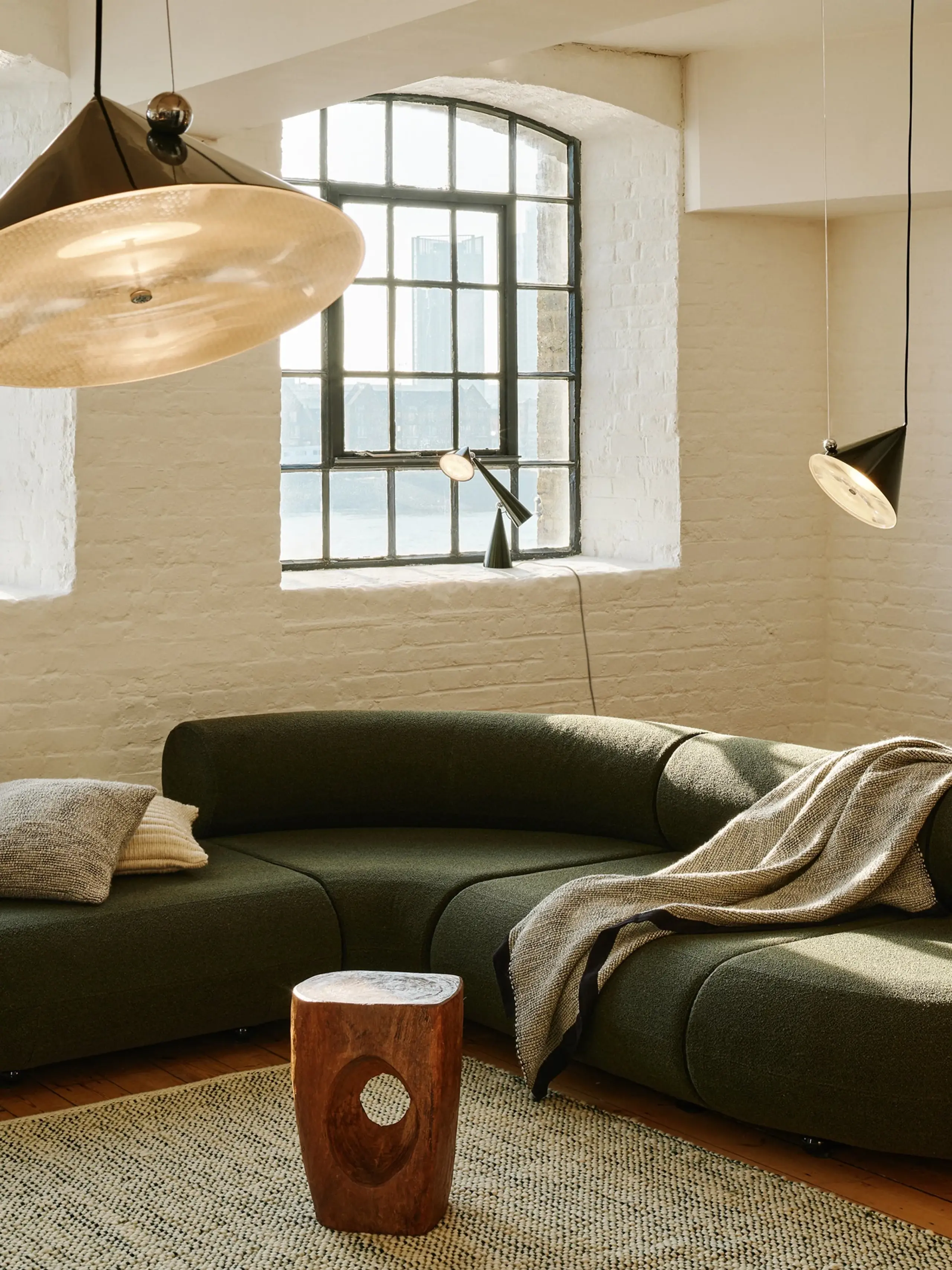 Tom Dixon - Plaid - Thread Throw - Black