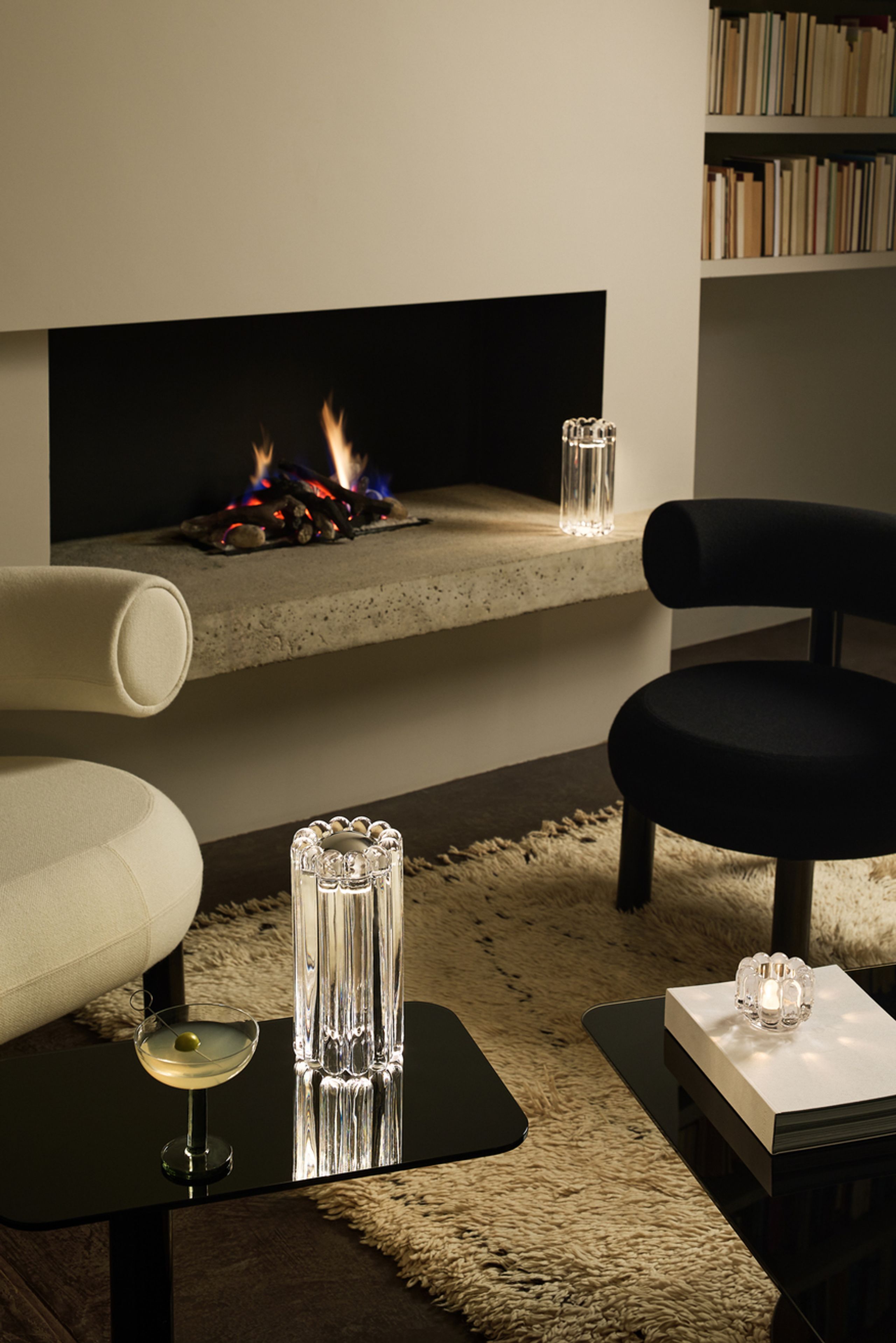 Tom Dixon - Shelving system - Press Table Led - Frosted