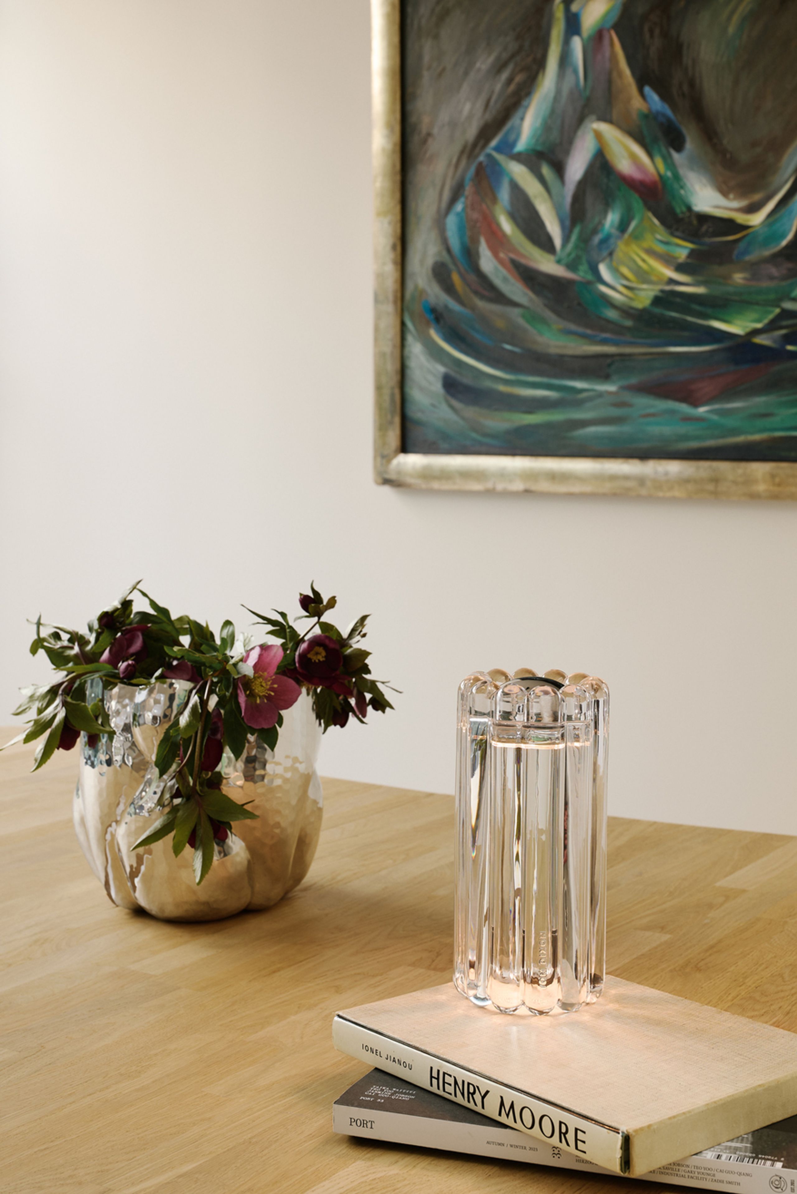 Tom Dixon - Shelving system - Press Table Led - Frosted