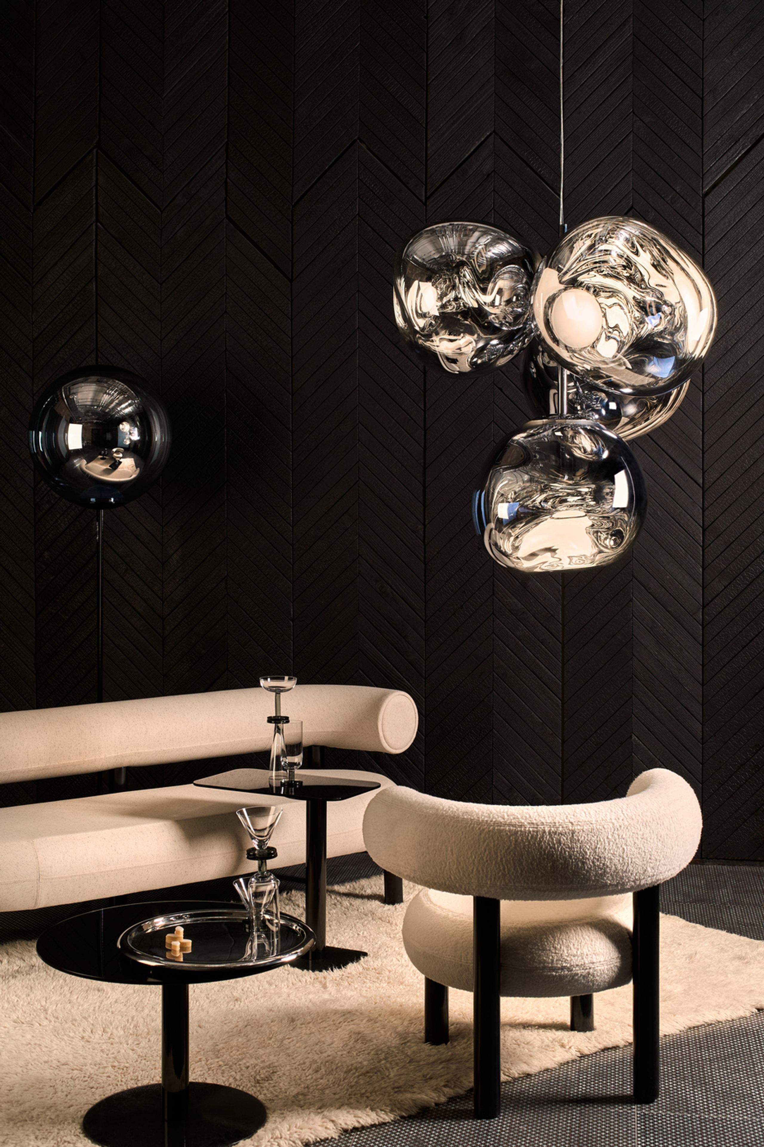 Tom Dixon - Side table - Flash Table Circle - Black