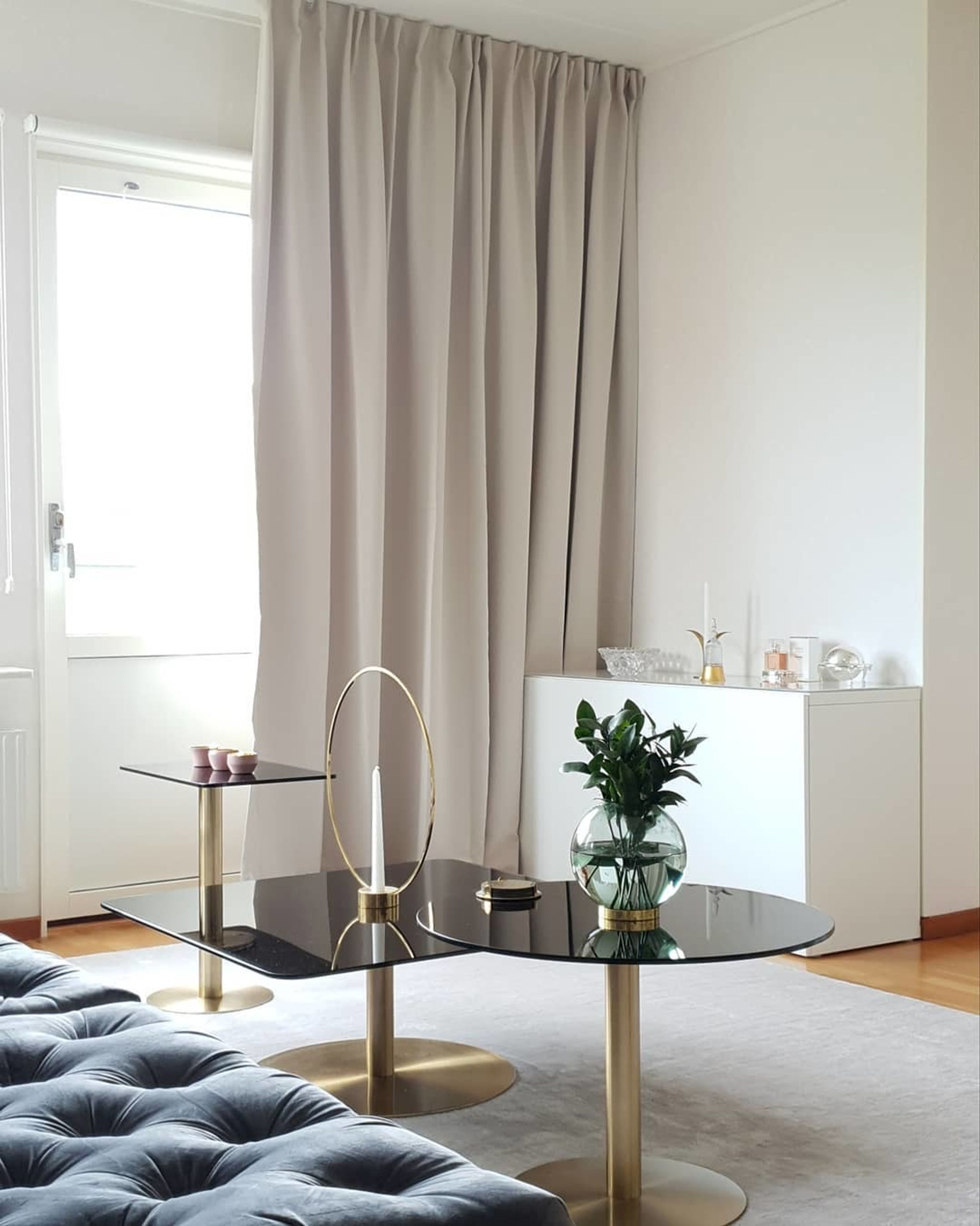 Tom Dixon - Side table - Flash Table Circle - Black