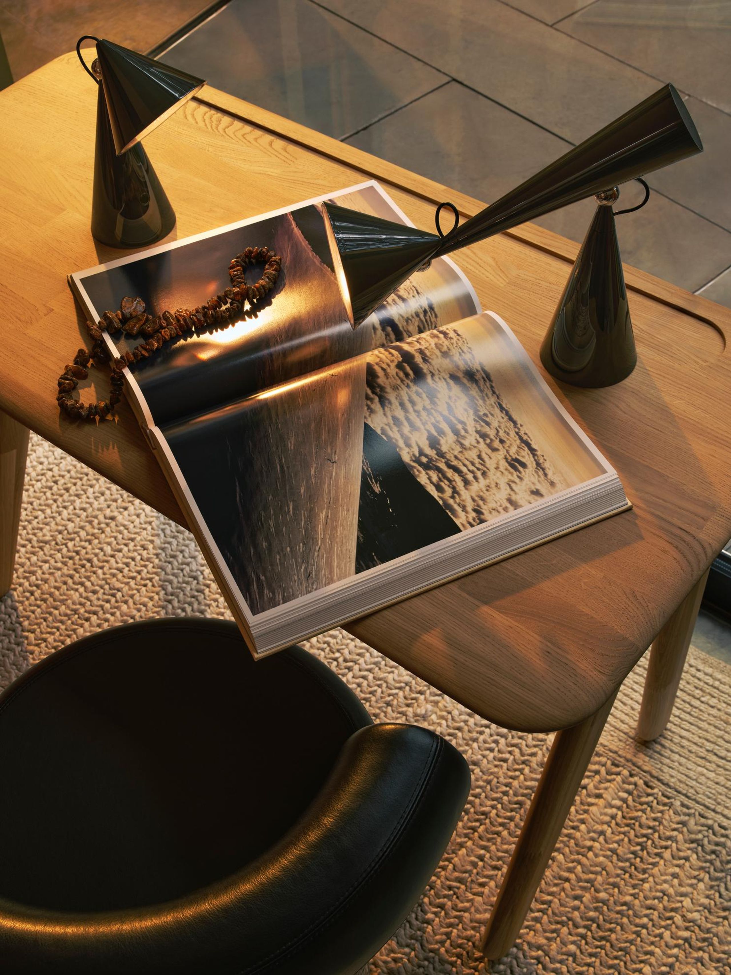 Tom Dixon - Biurko - Slab Desk - Brown