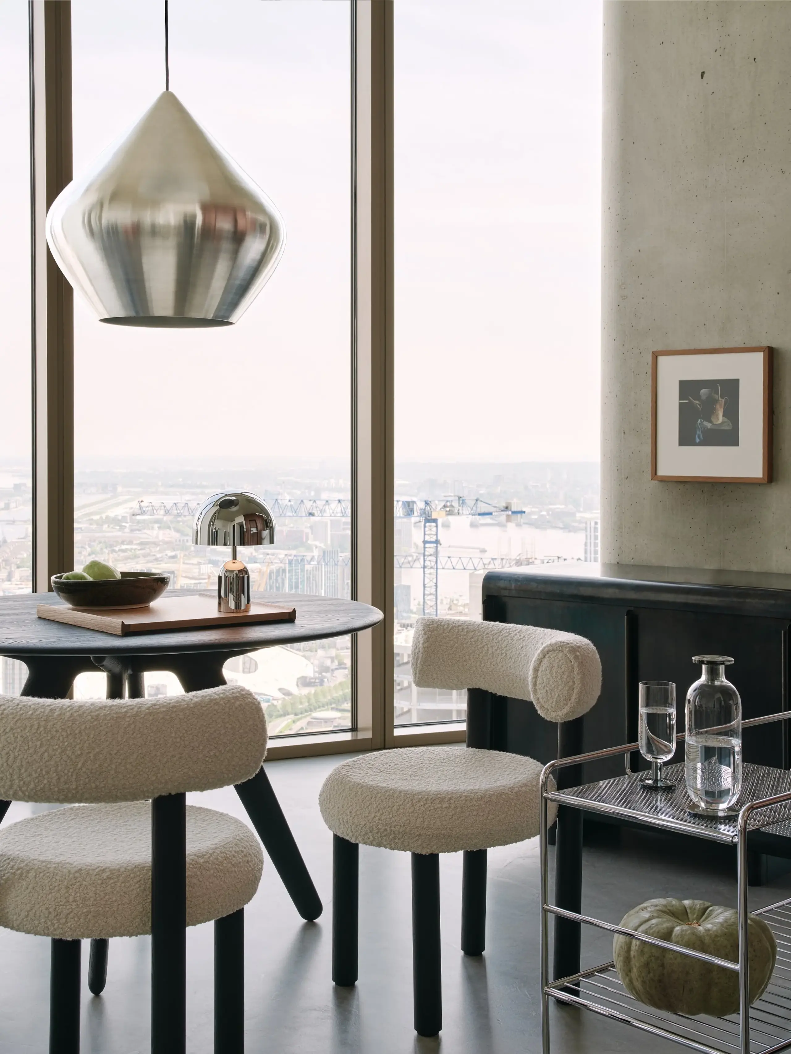 Tom Dixon - Tavolo da pranzo - Slab Round Table - Natural 120