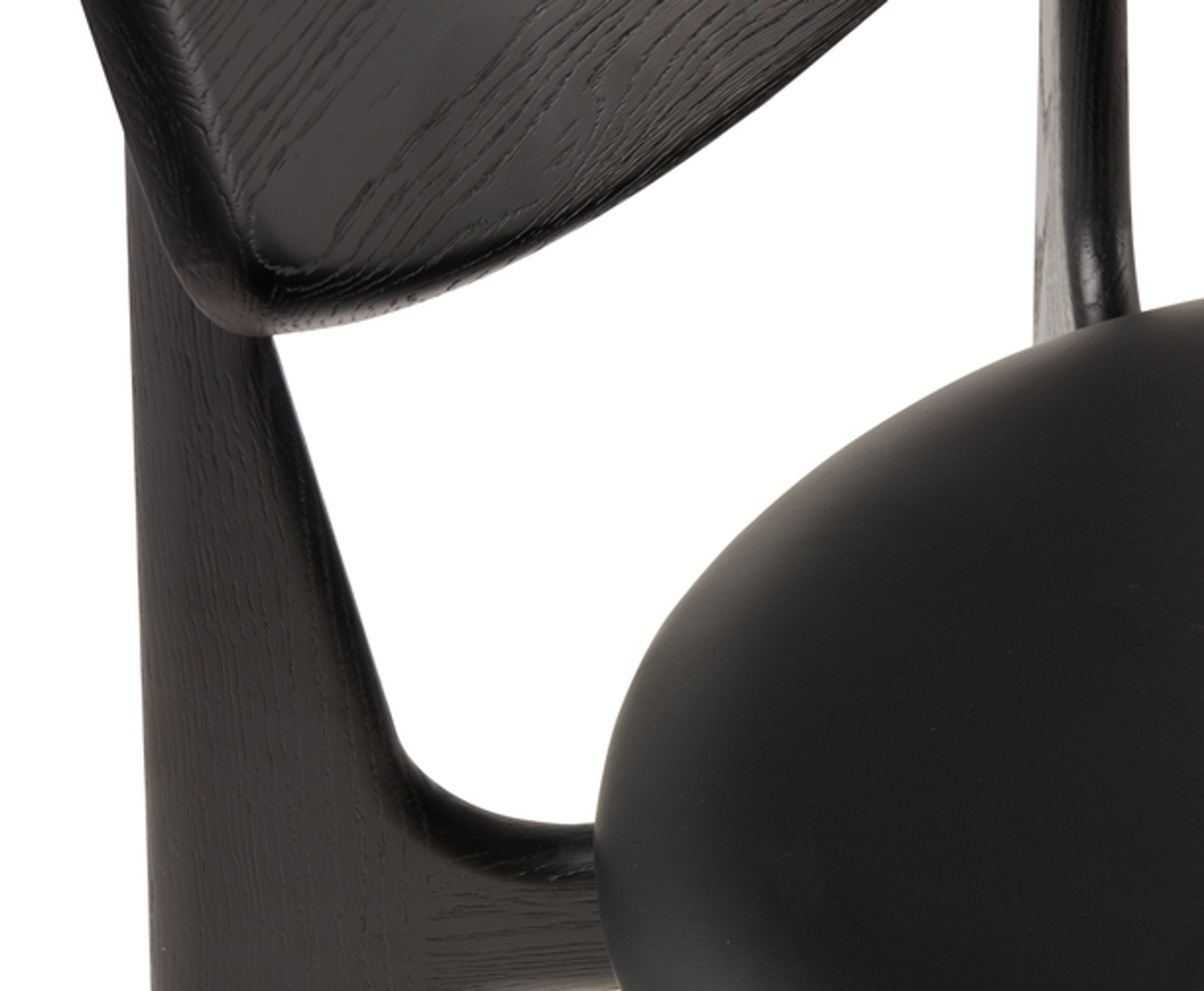 Tom Dixon - Jídelní židle - Slab Dining Chair Upholstered - Black