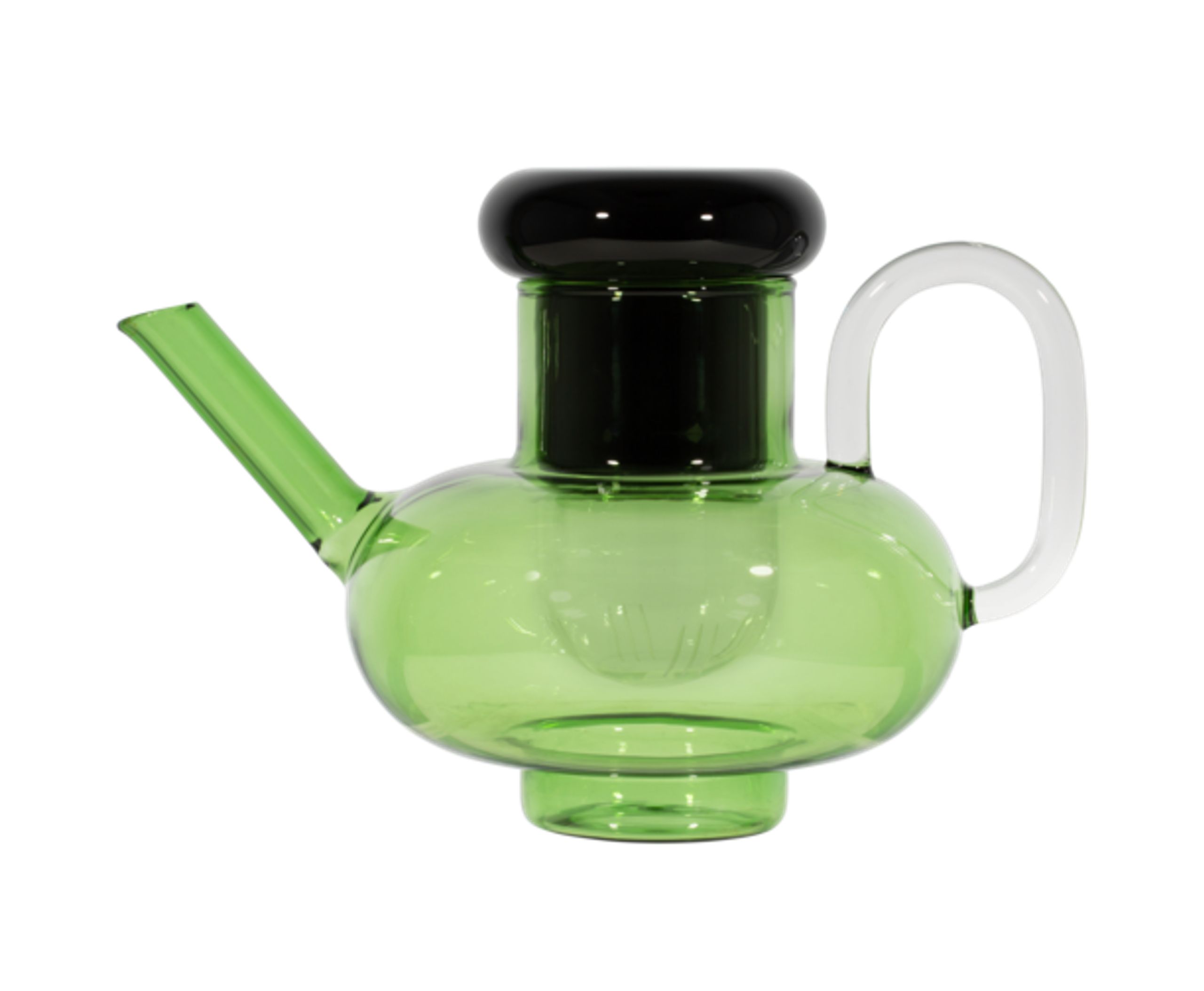 Tom Dixon - Teapot - Bump Tea Pot - Clear / Green