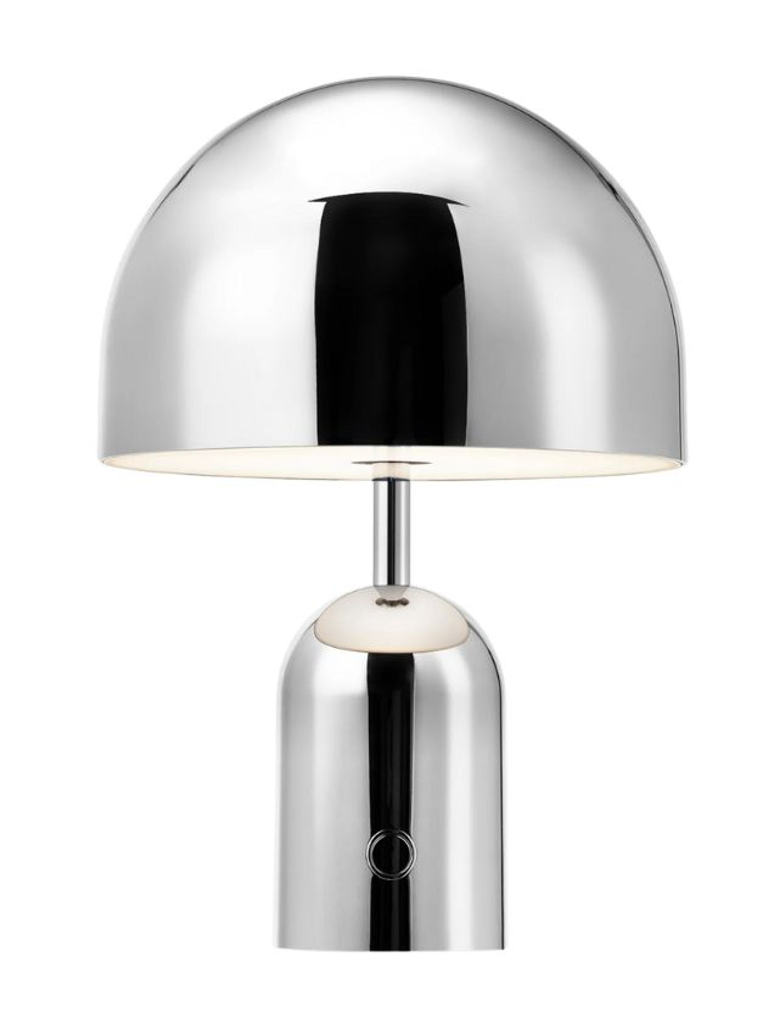 Tom Dixon - Lámpara portátil - Bell Portable Led - Gloss Silver