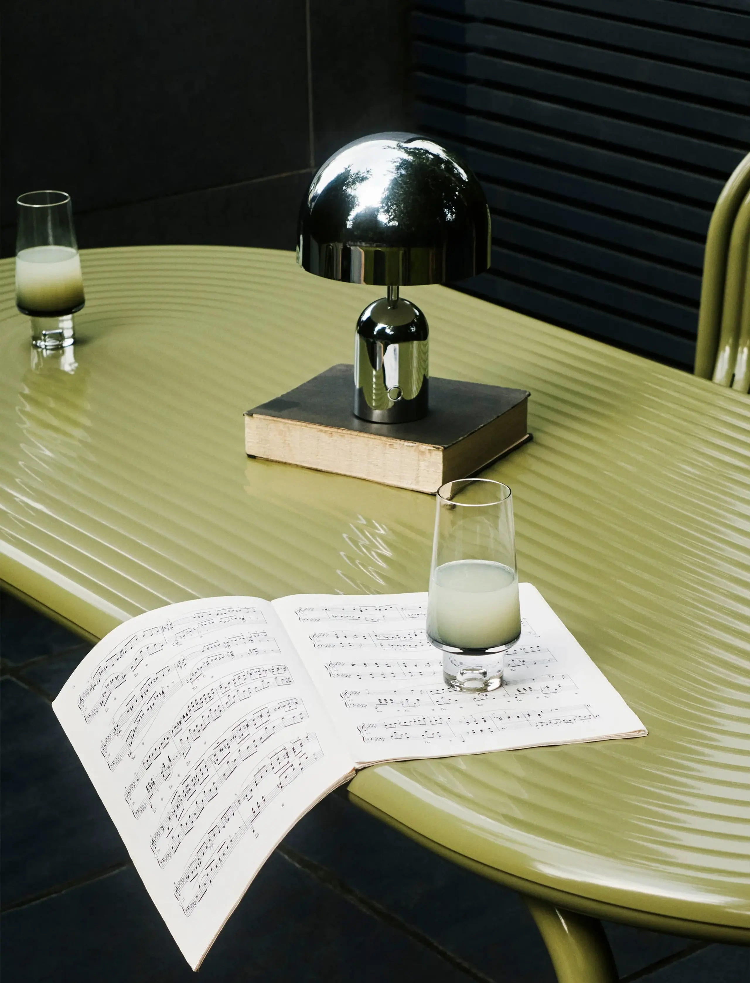 Tom Dixon - Lámpara portátil - Bell Portable Led - Gloss Silver