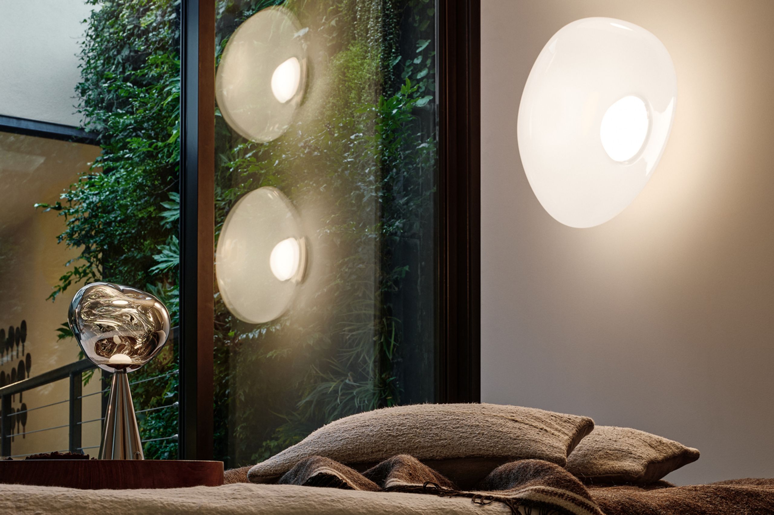 Tom Dixon - Kinkiet - Melt Surface LED - Mirrored Copper