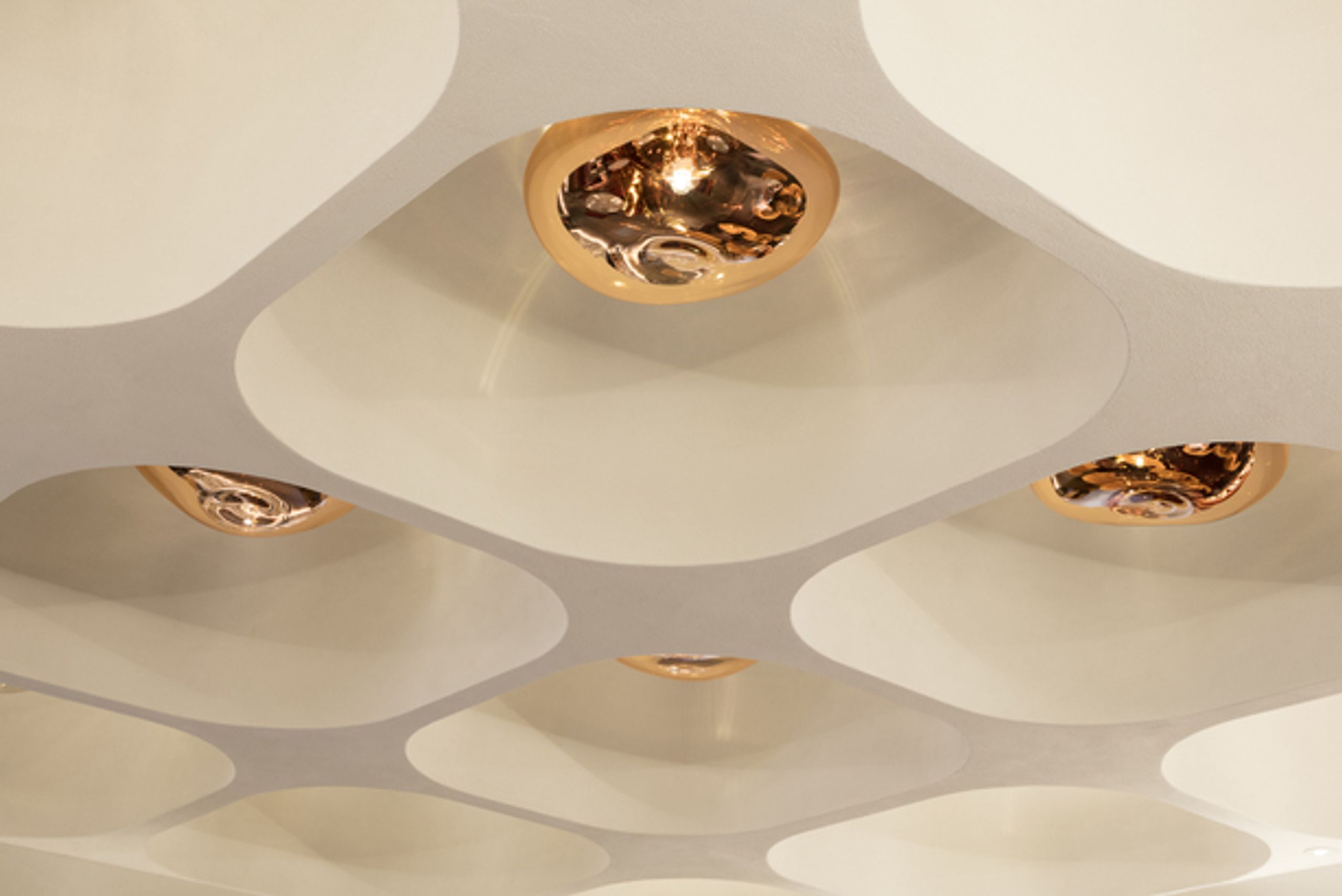 Tom Dixon - Kinkiet - Melt Surface LED - Mirrored Copper