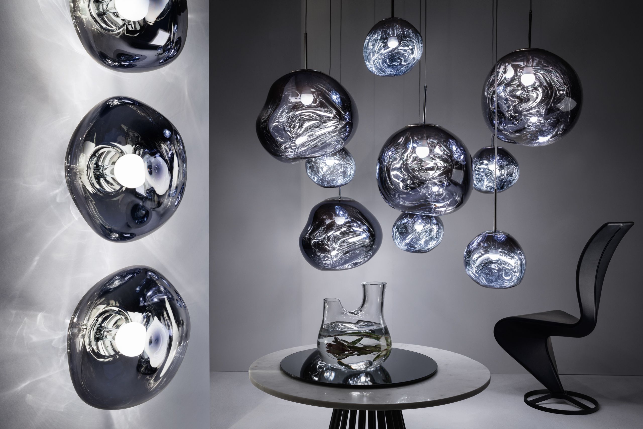 Tom Dixon - Kinkiet - Melt Surface LED - Mirrored Gold