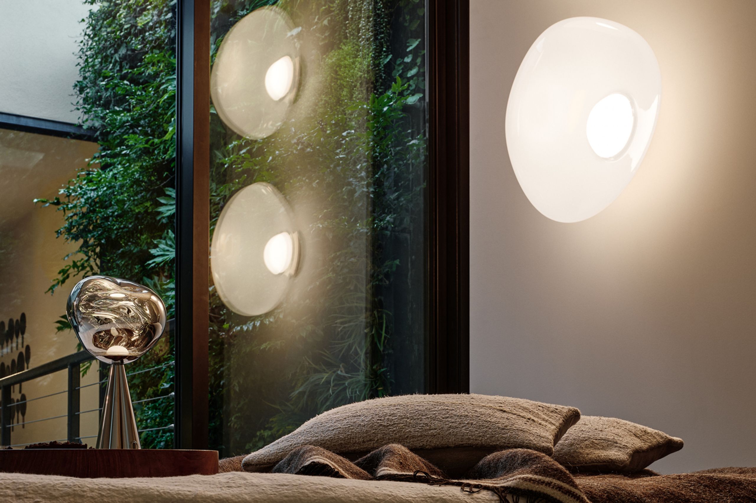 Tom Dixon - Kinkiet - Melt Surface LED - Mirrored Gold