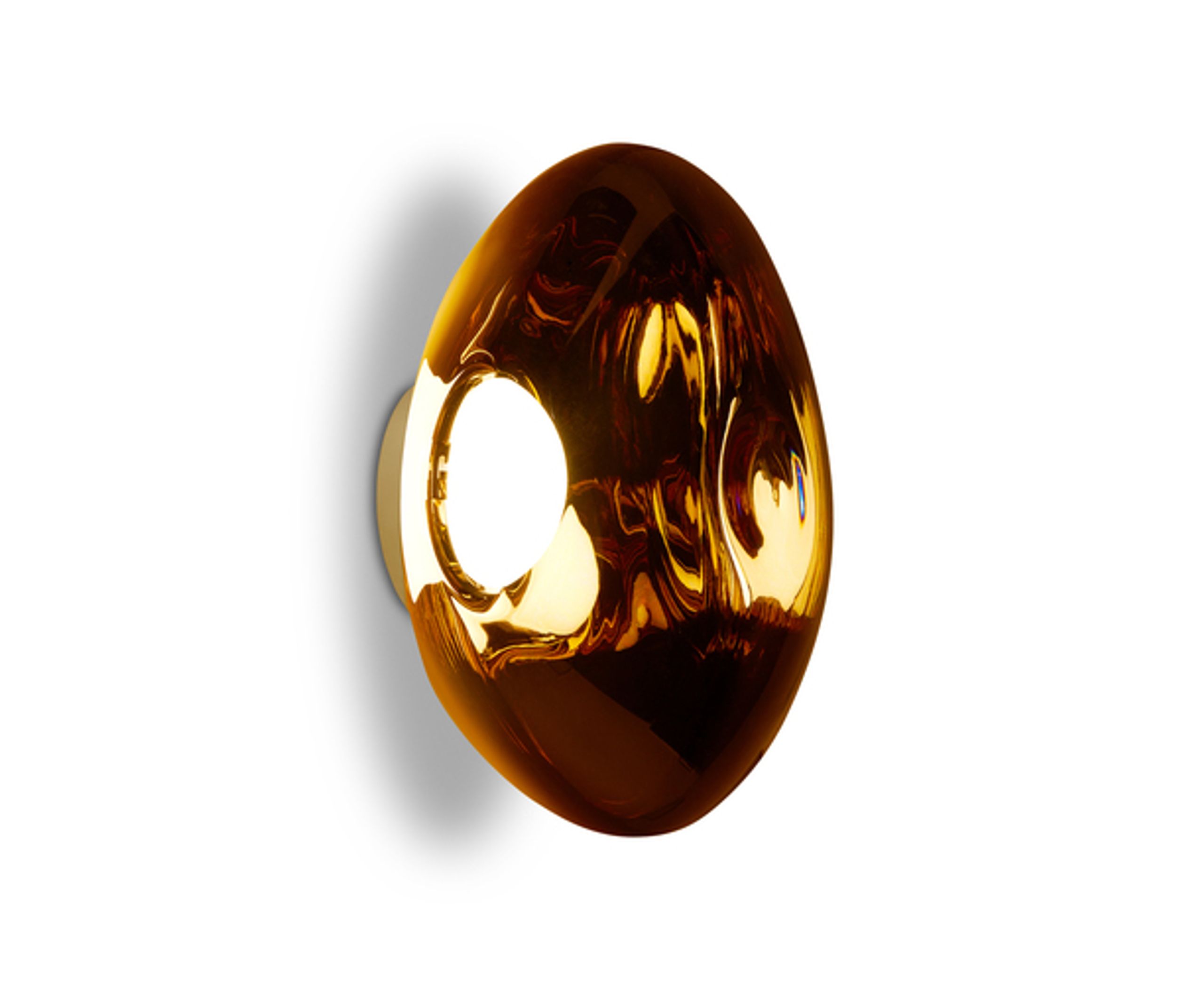 Tom Dixon - Kinkiet - Melt Surface LED - Mirrored Gold