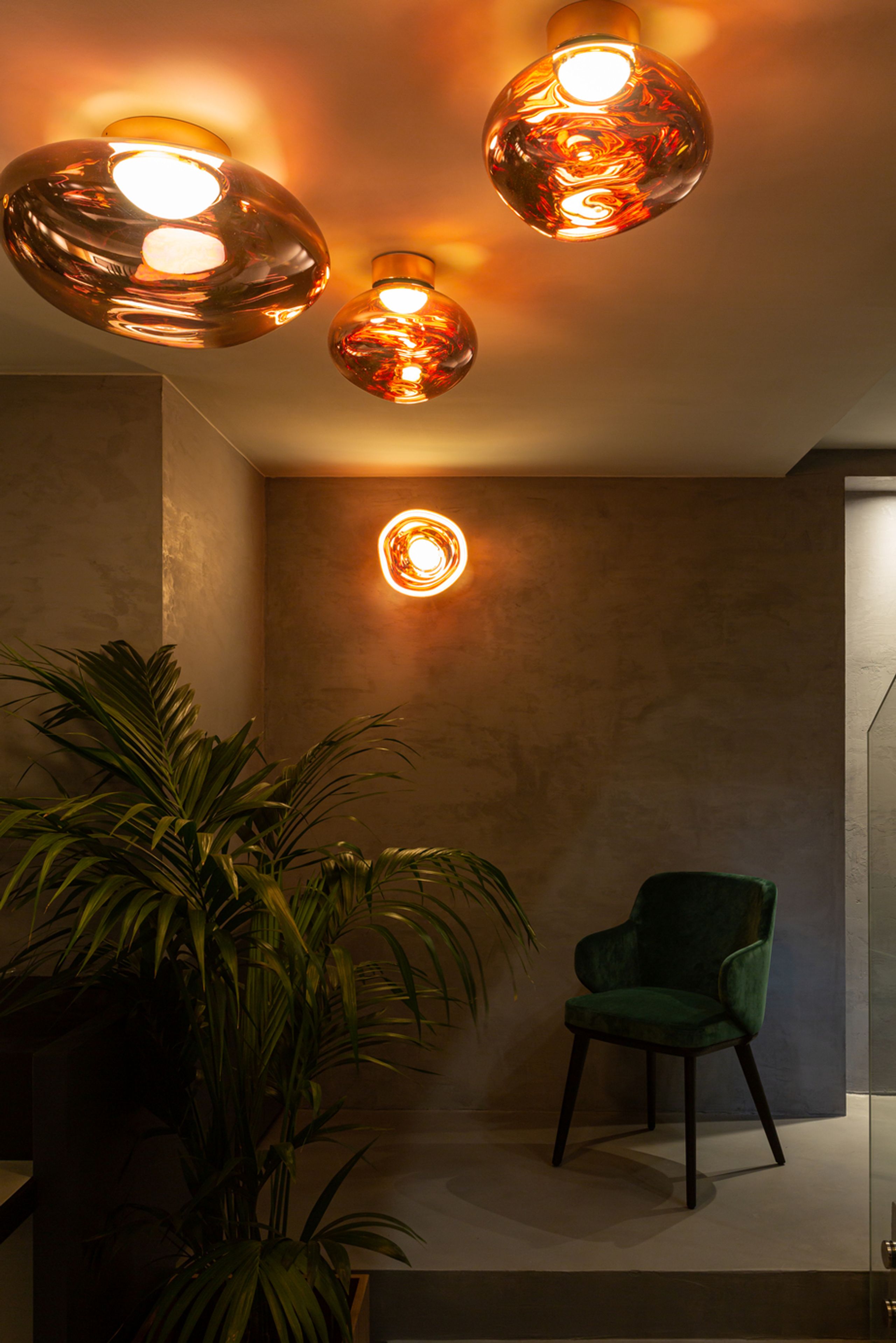 Tom Dixon - Kinkiet - Melt Surface LED - Mirrored Silver