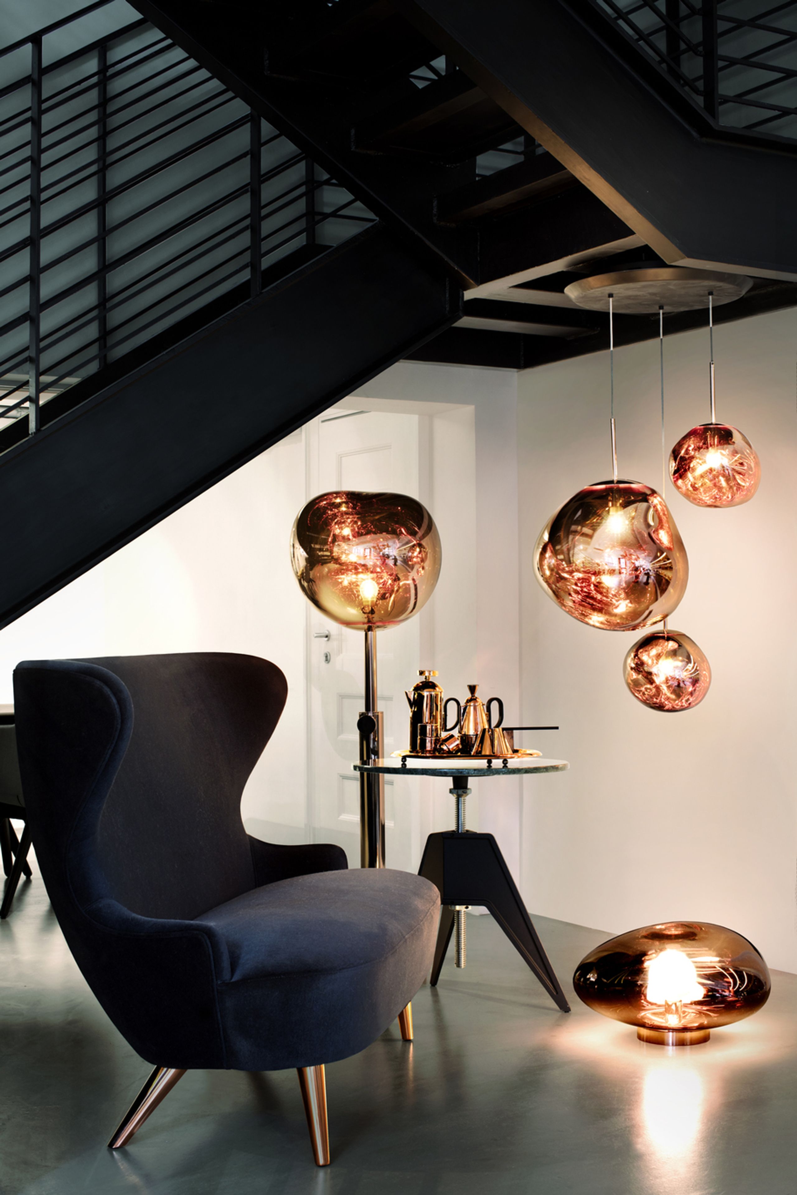 Tom Dixon - Kinkiet - Melt Surface LED - Mirrored Silver