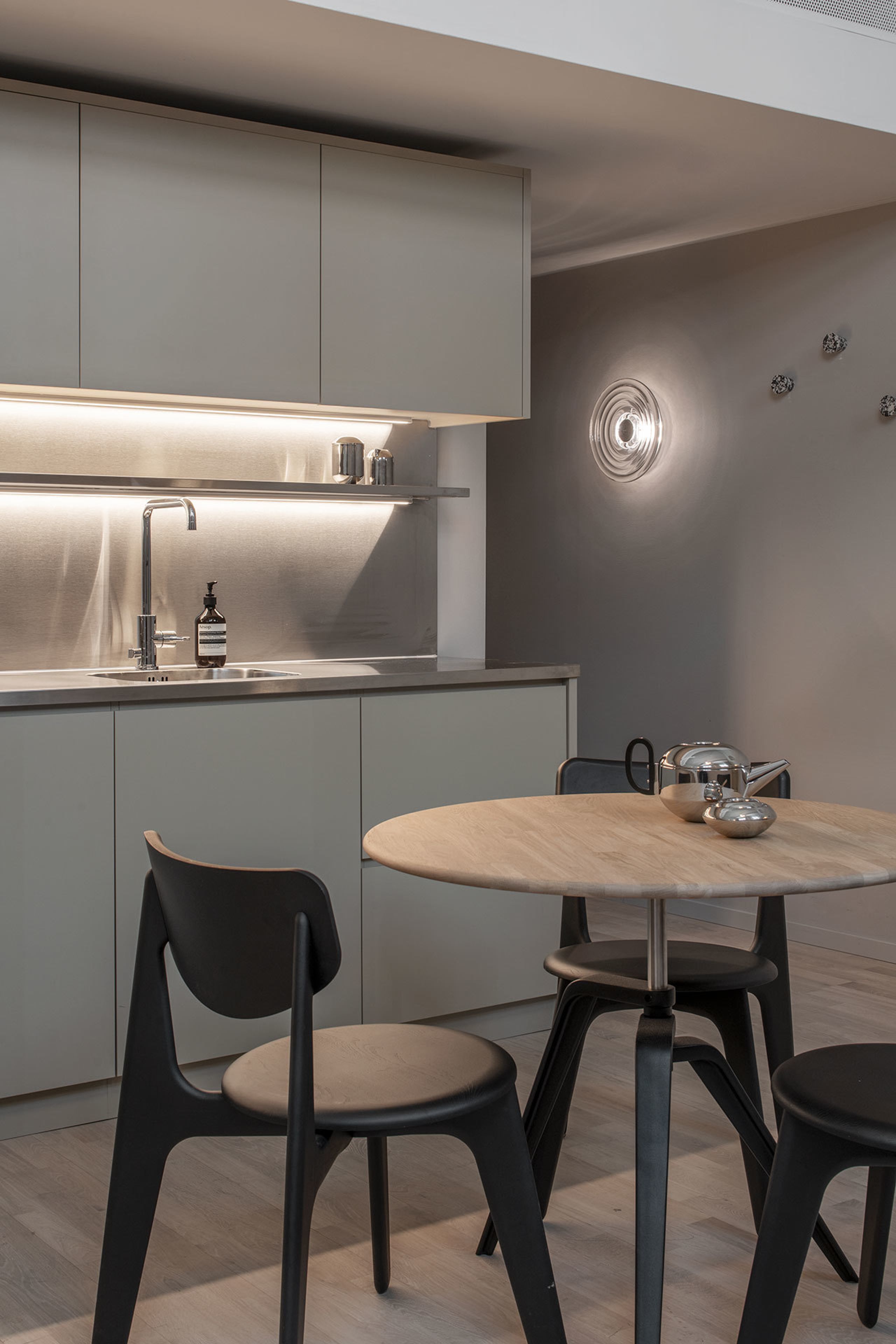 Tom Dixon - Væglampe - Press Surface Large LED - Gloss Clear