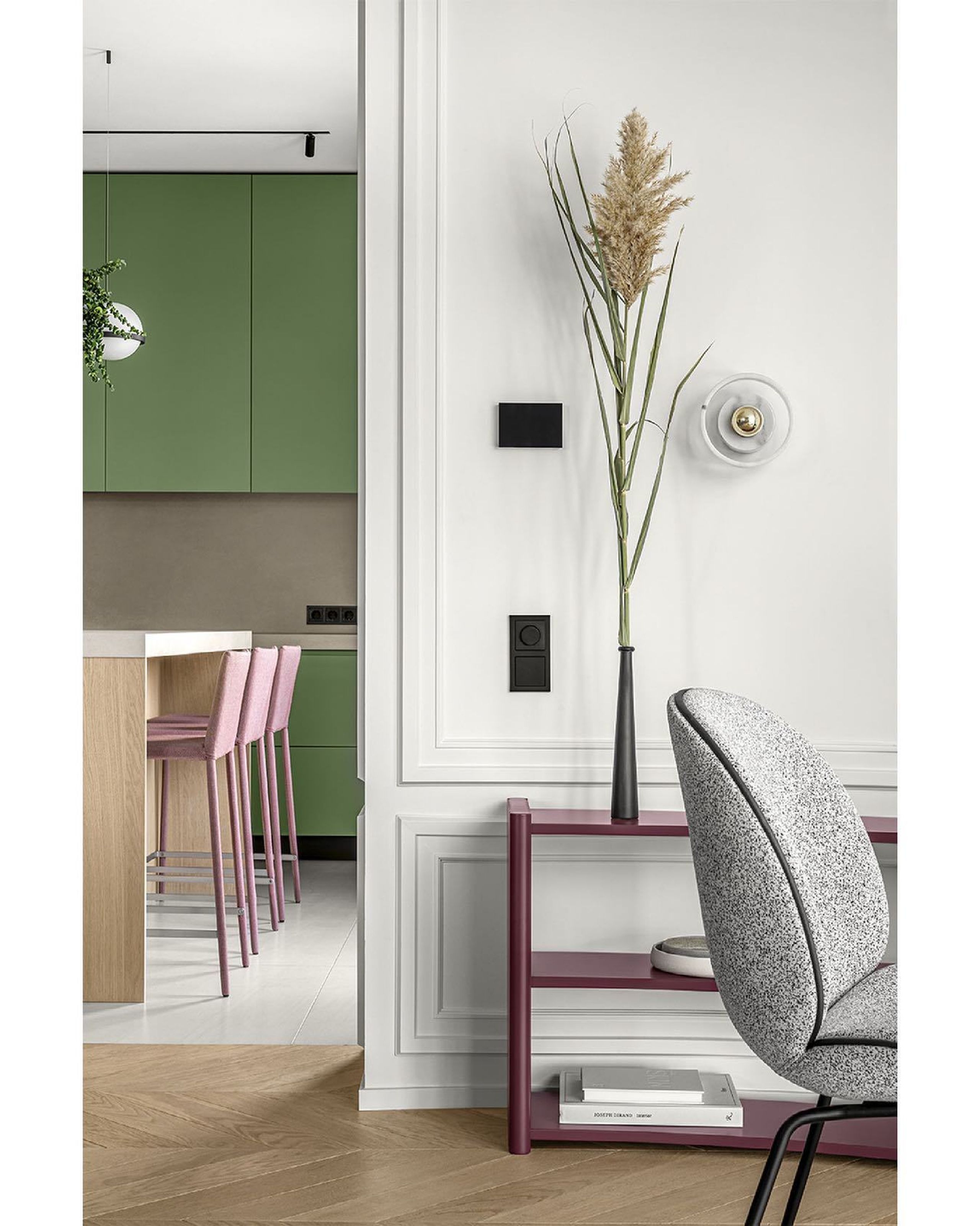 Tom Dixon - Wall lamp - Stone Wall LED - Polished Marble / Gold