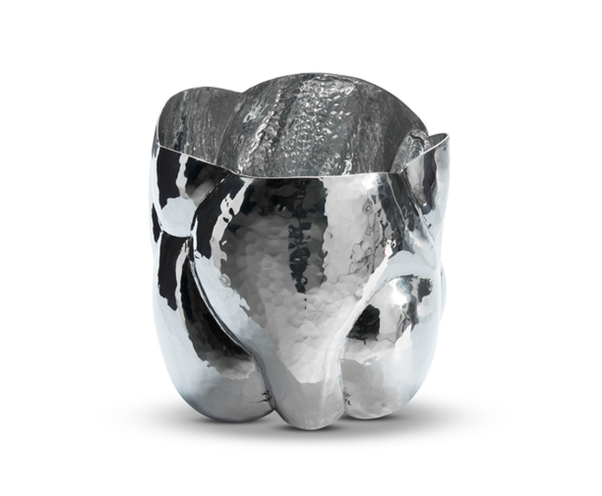 Tom Dixon - Vase - Cloud Vessel - Polished Silver Short