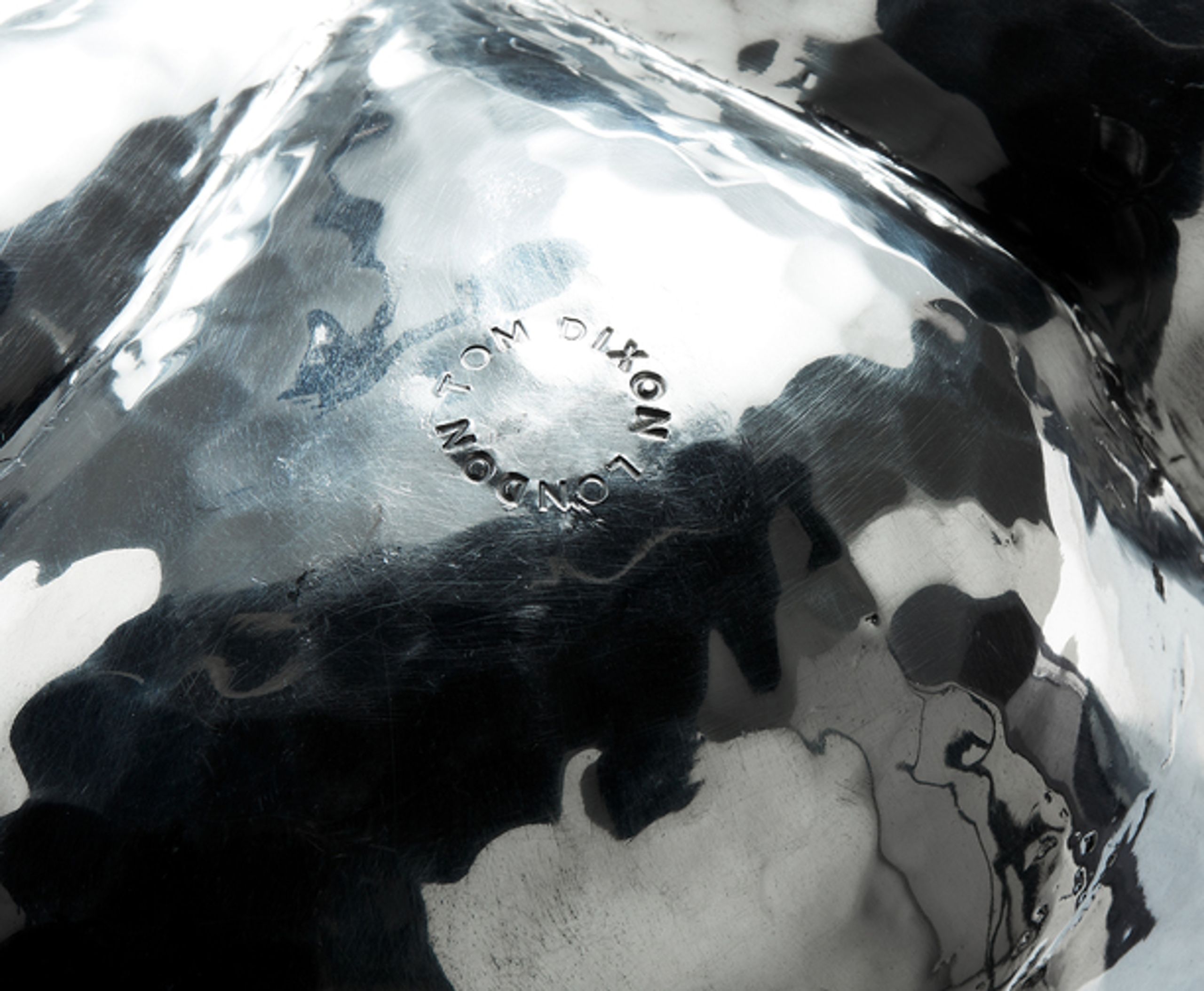 Tom Dixon - Vase - Cloud Vessel - Polished Silver Short