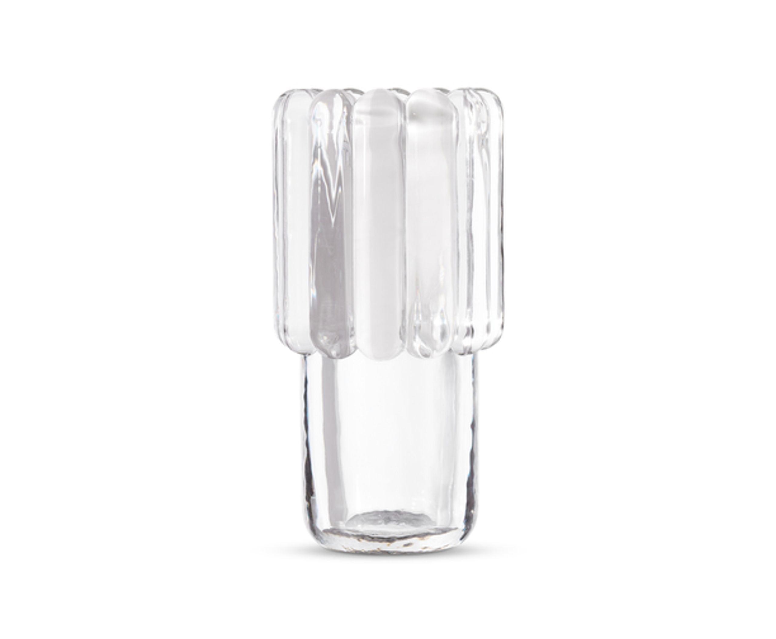 Tom Dixon - Vase - Press Vase - Clear - Medium