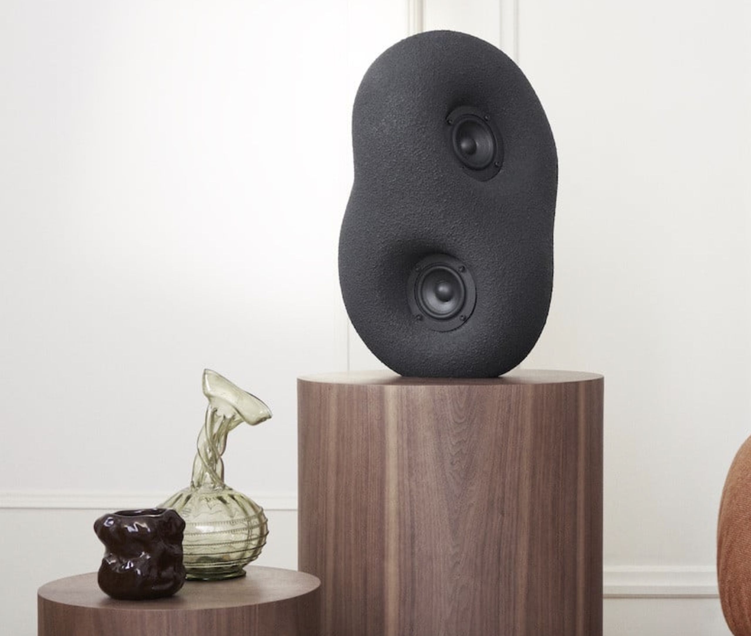 Transparent - Speaker - Acoustic Sculpture - Black