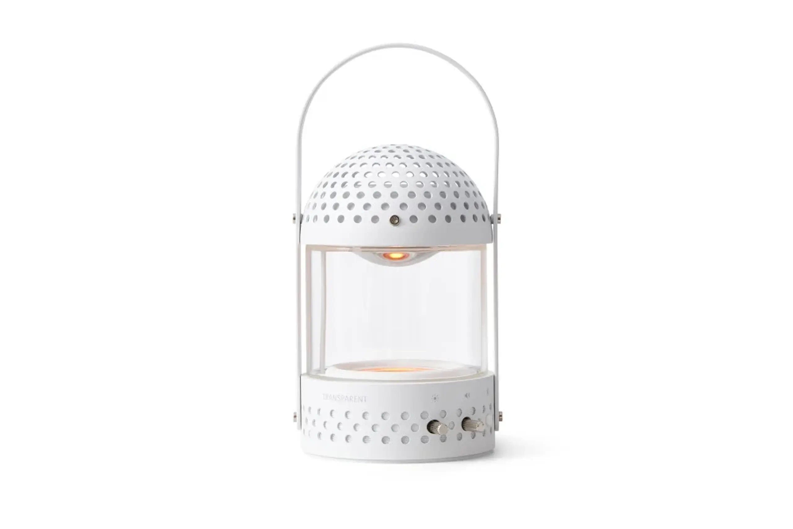 Transparent - Orador - Light Speaker - White