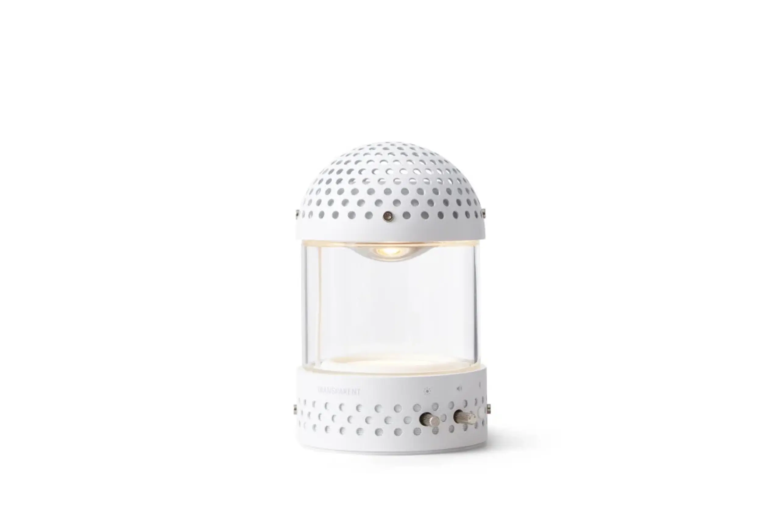 Transparent - Orador - Light Speaker - White