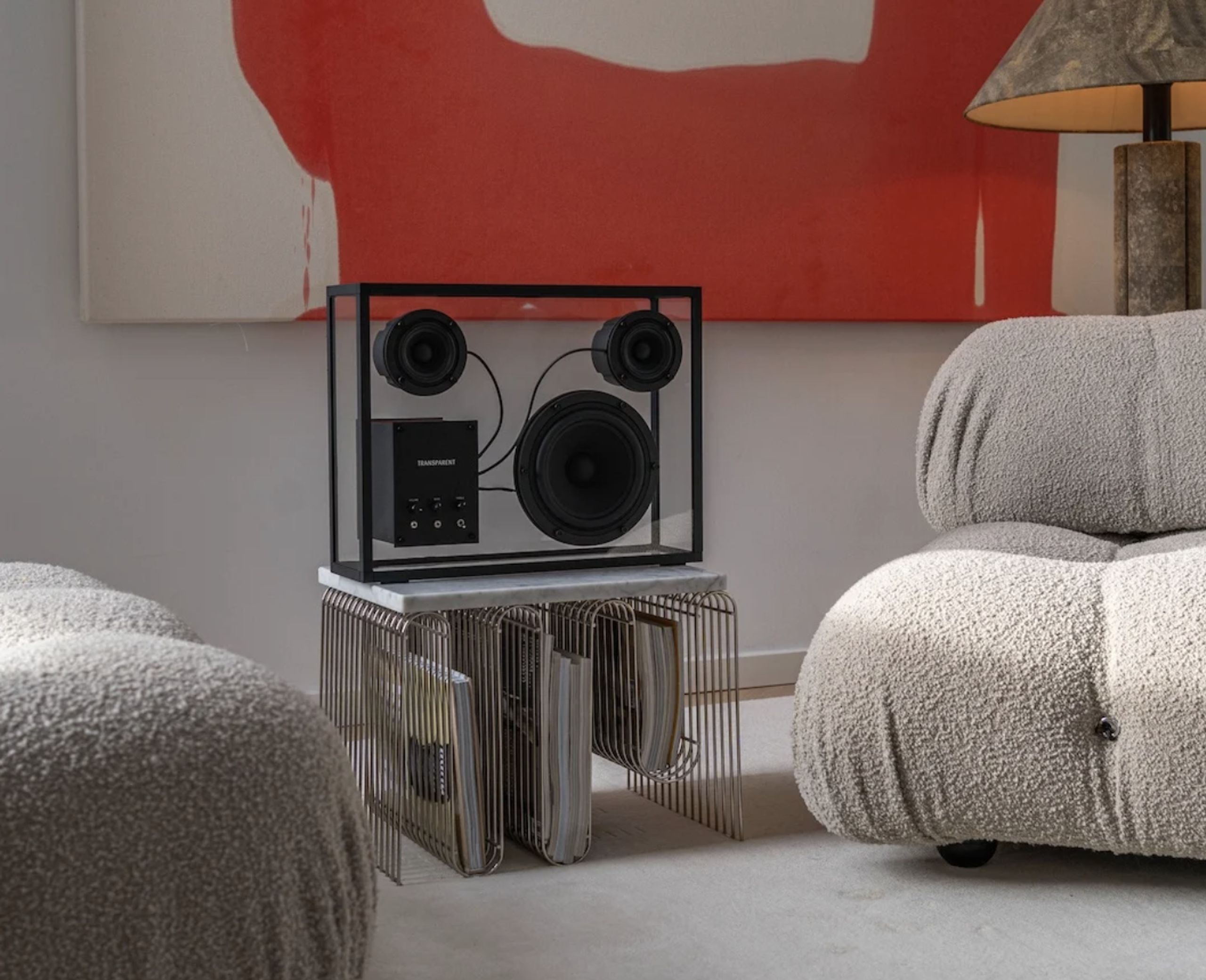 Transparent - Speaker - Transparent Speaker - Black