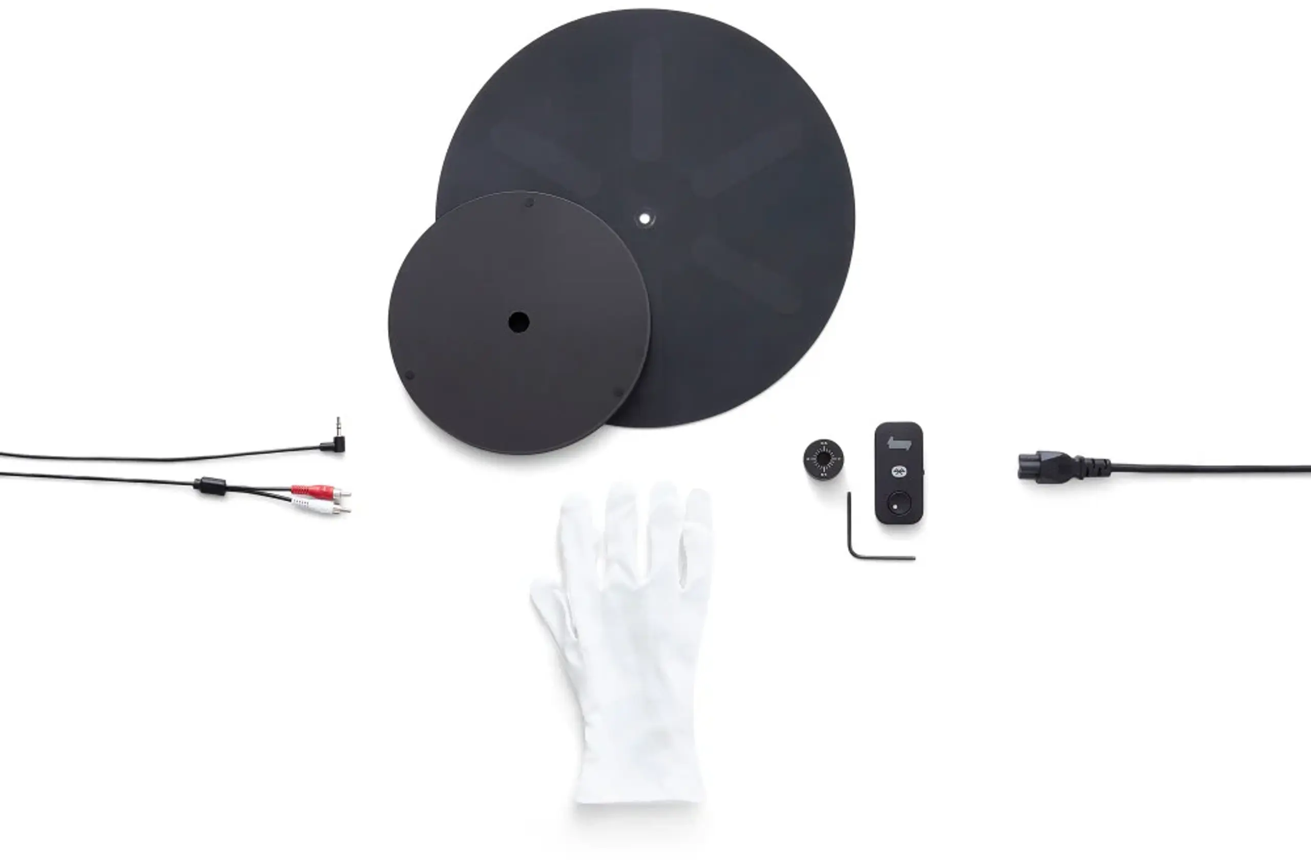 Transparent - Turntable - Transparent Turntable - Black