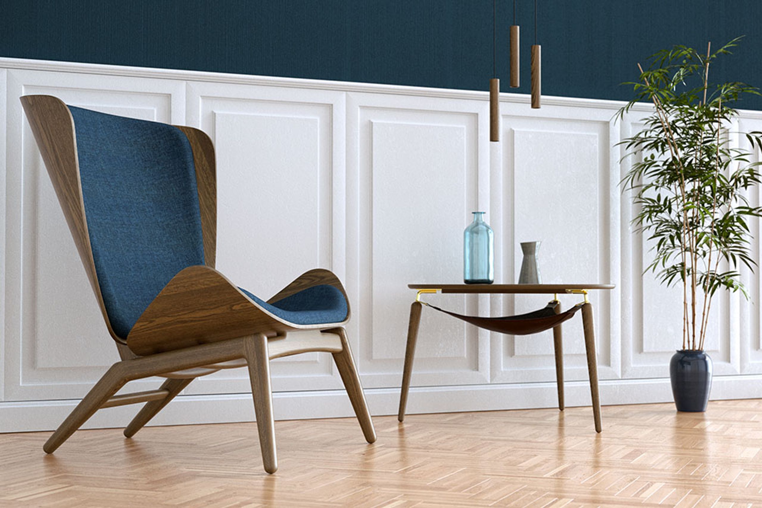 Umage - Hanglamp - Chimes Pendant - Dark Oak