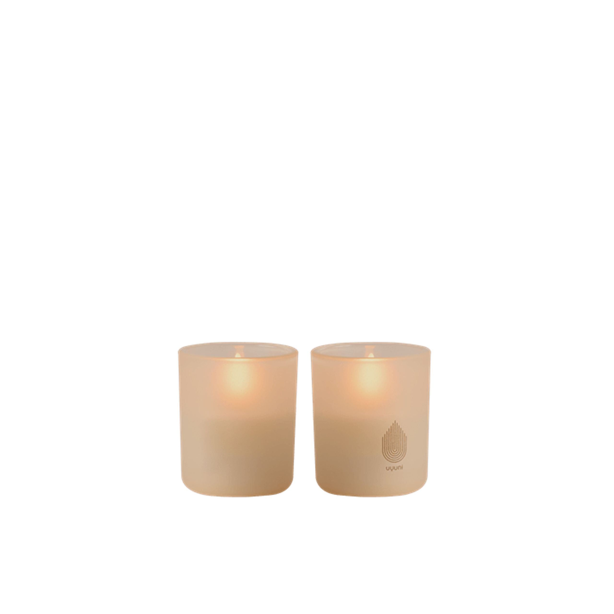 Uyuni - Kerzen - Glass Candles - Beige